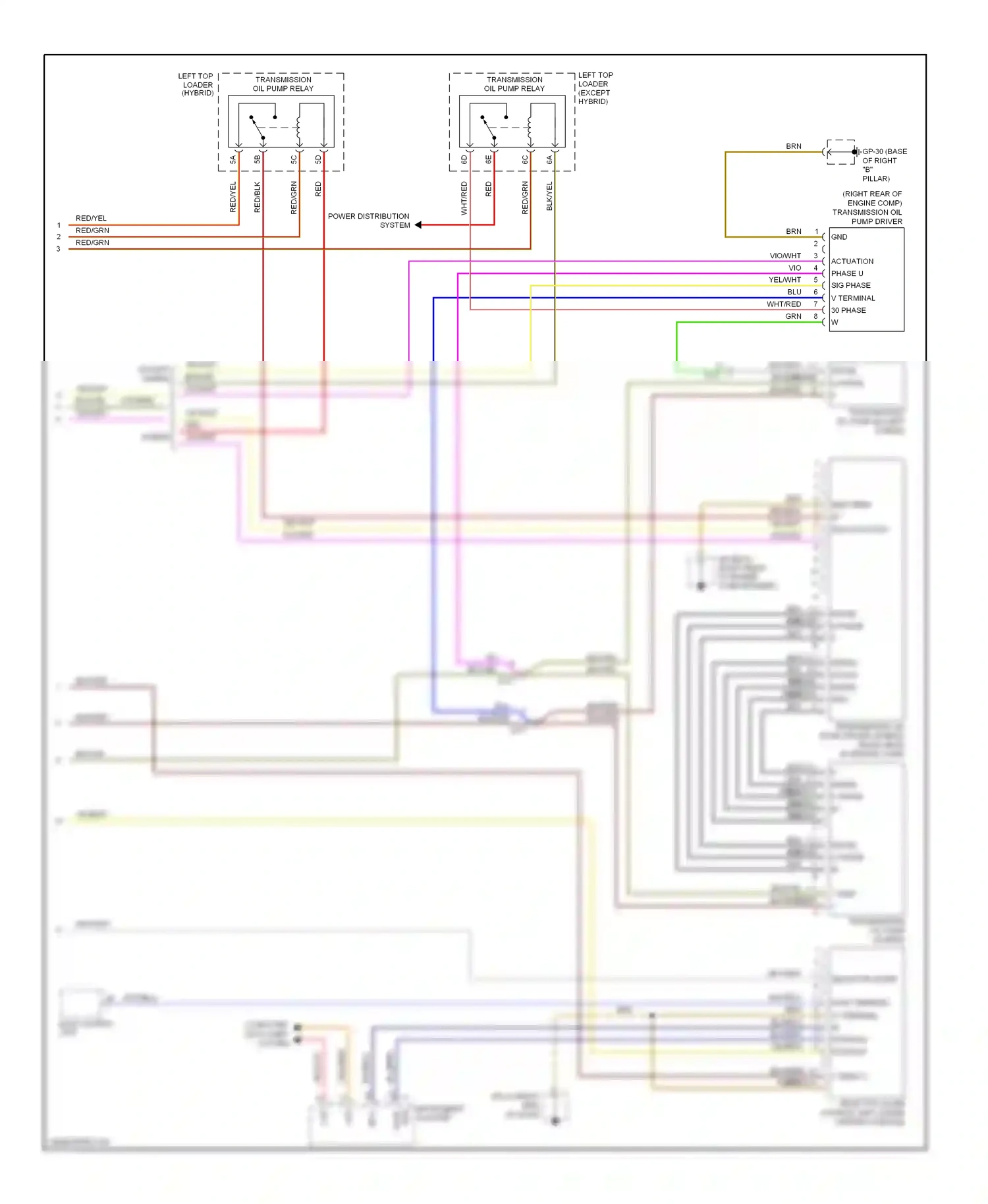Wiring diagram computer data lines system for Porsche Cayenne II (2010-2014) (54 of 60)