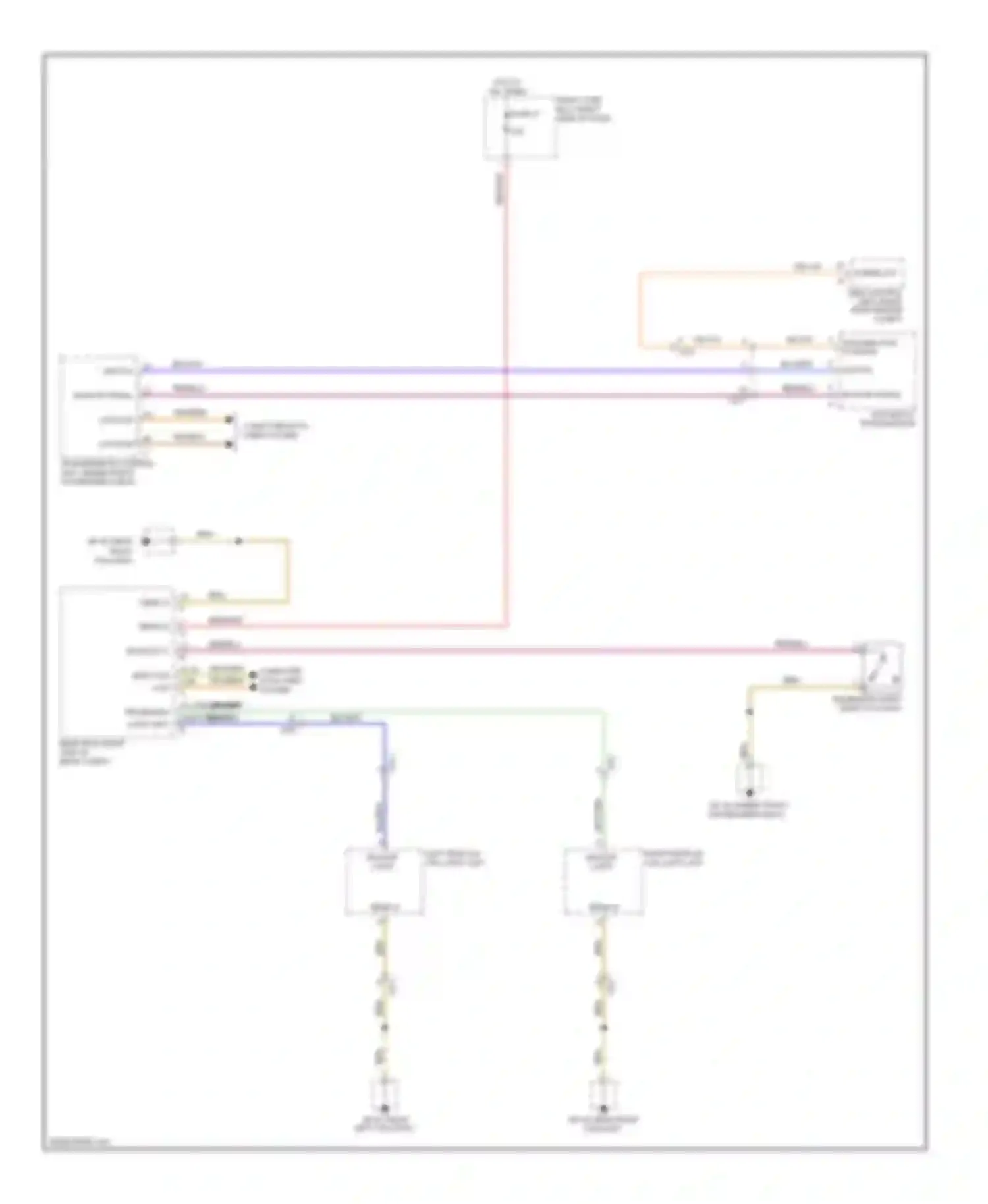 Wiring diagram hot at all times for Porsche Cayenne II (2010-2014) (11 of 44)