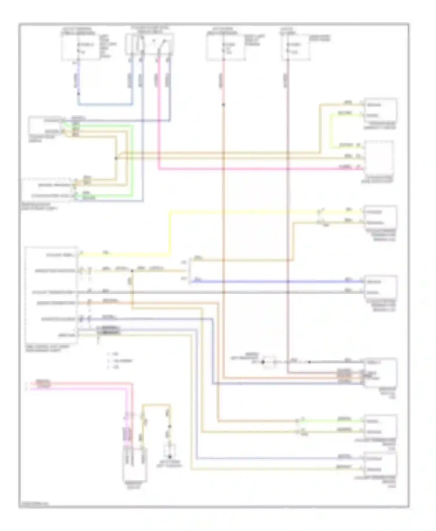 Wiring diagram hot at all times for Porsche Cayenne II (2010-2014) (4 of 44)