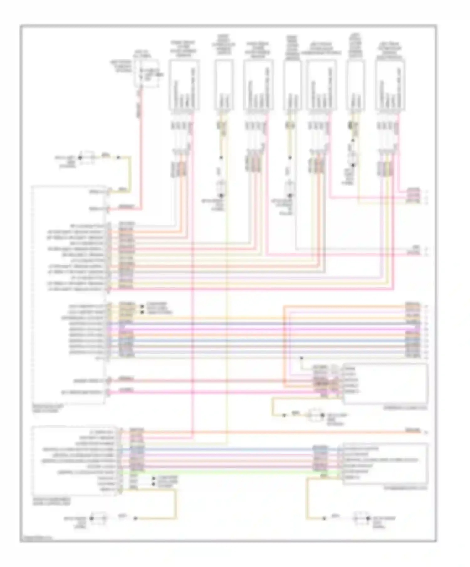Wiring diagram red/blk for Porsche Cayenne II (2010-2014) (1 of 37)