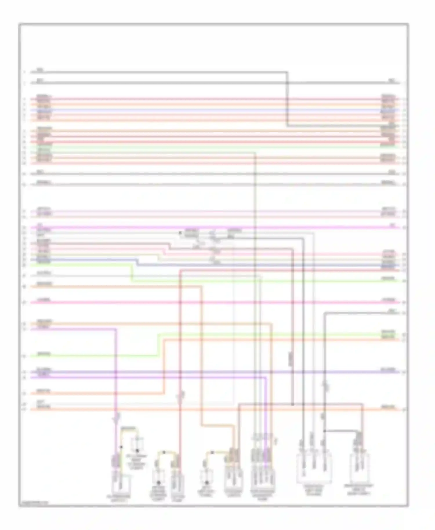 Wiring diagram stop lt sw for Porsche Cayenne II (2010-2014) (2 of 5)