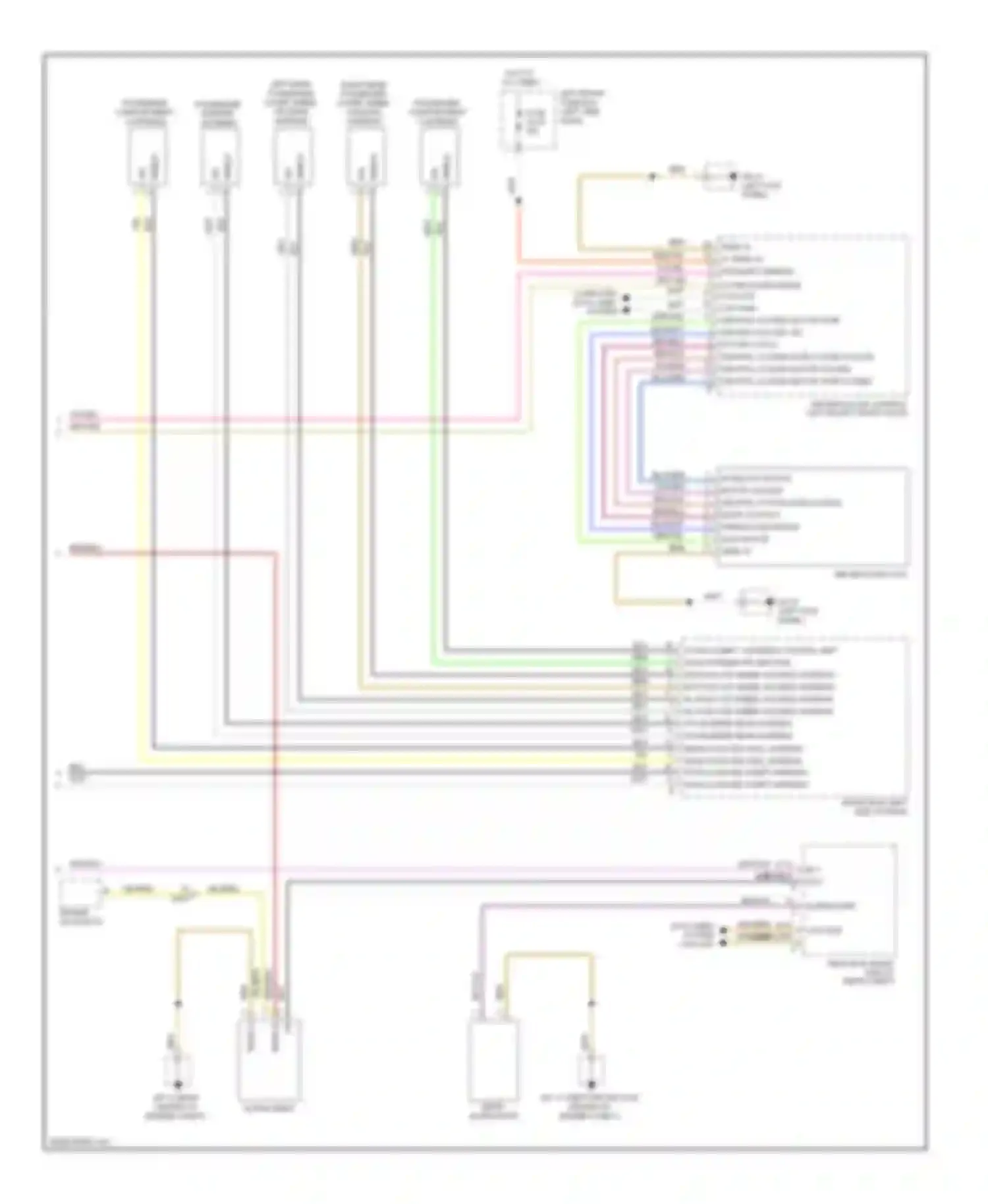 Wiring diagram term 30 for Porsche Cayenne II (2010-2014) (3 of 33)