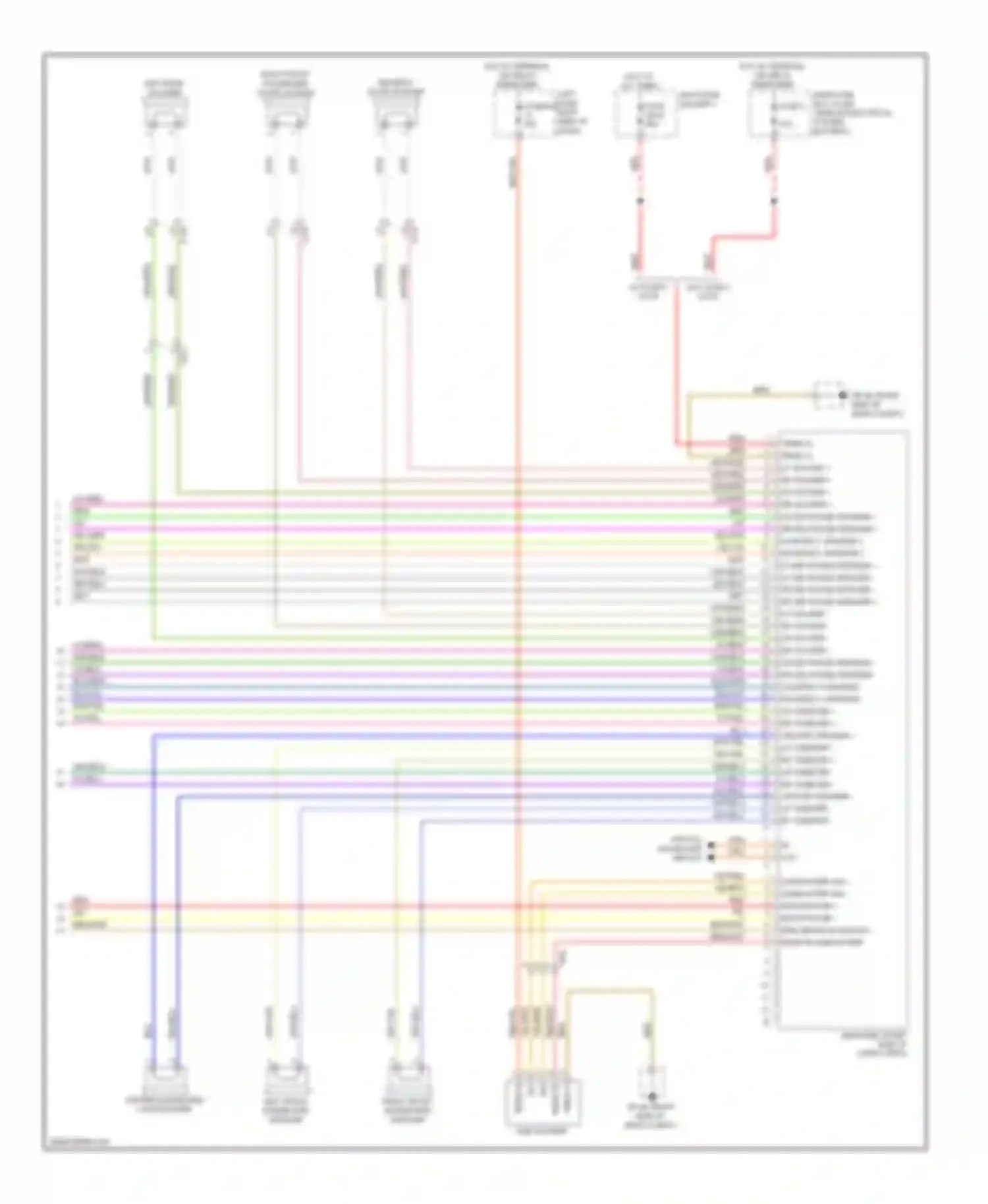 Wiring diagram term 30 for Porsche Cayenne II (2010-2014) (25 of 33)