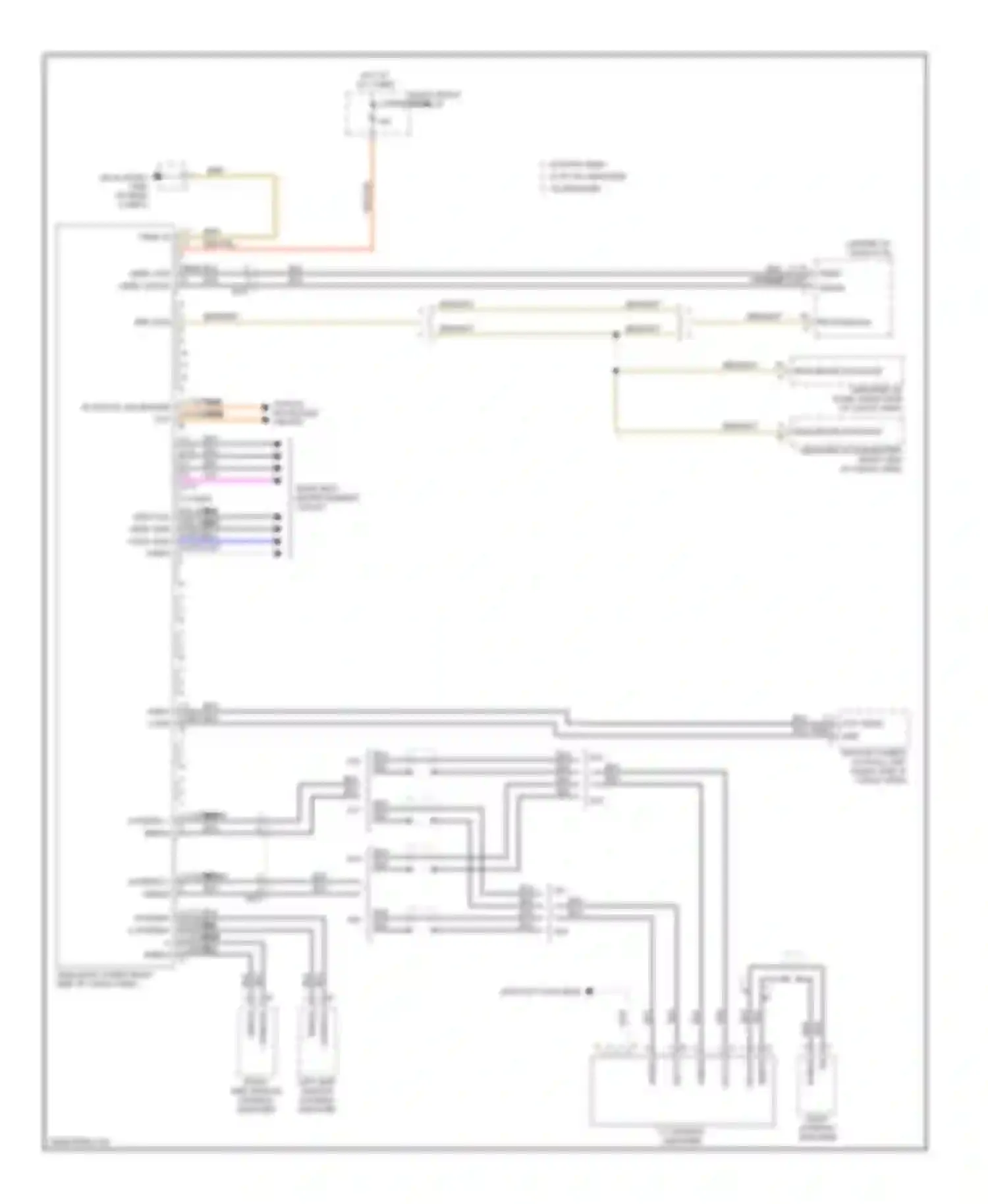 Wiring diagram wht for Porsche Cayenne II (2010-2014) (79 of 79)