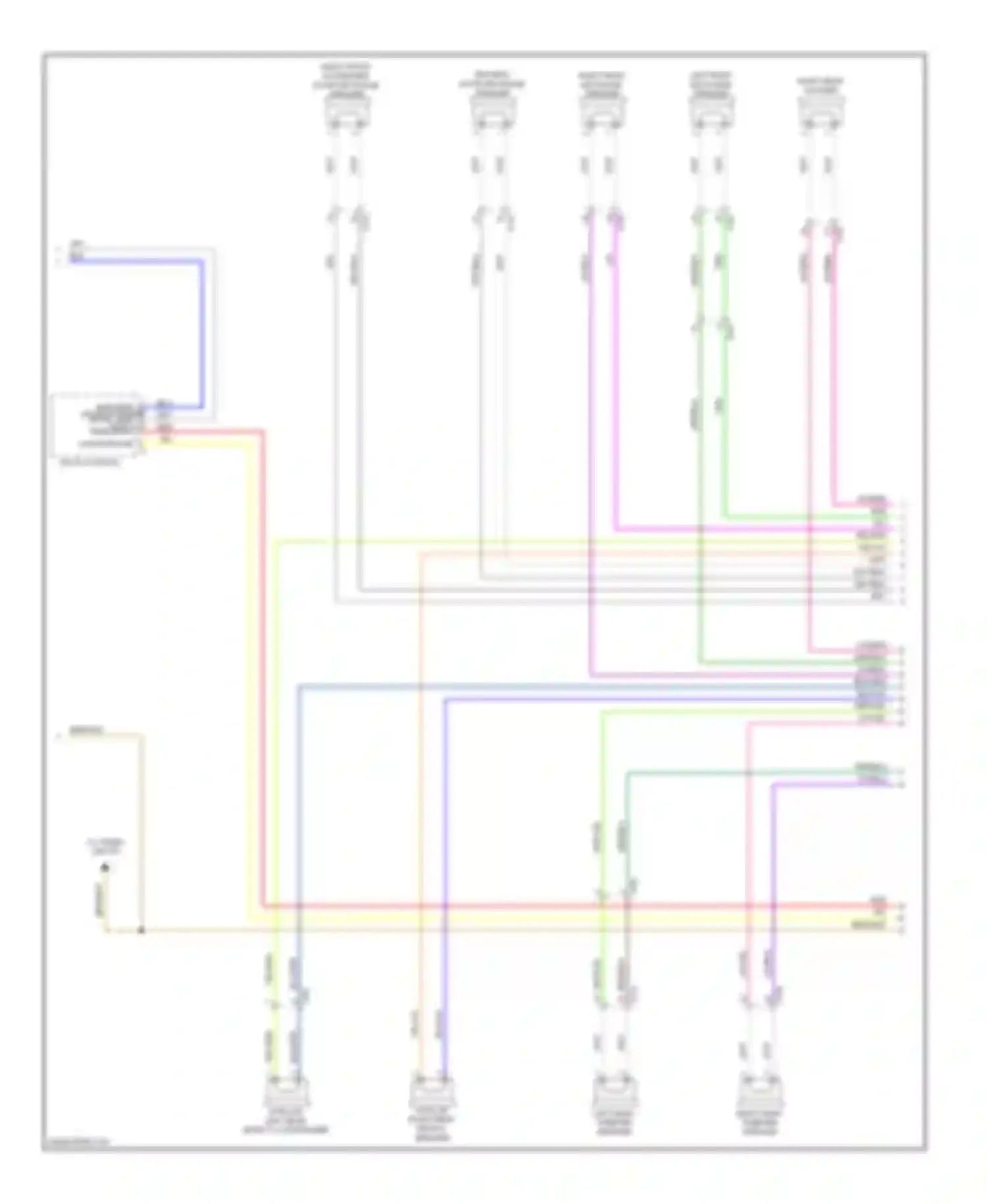 Wiring diagram wht for Porsche Cayenne II (2010-2014) (73 of 79)
