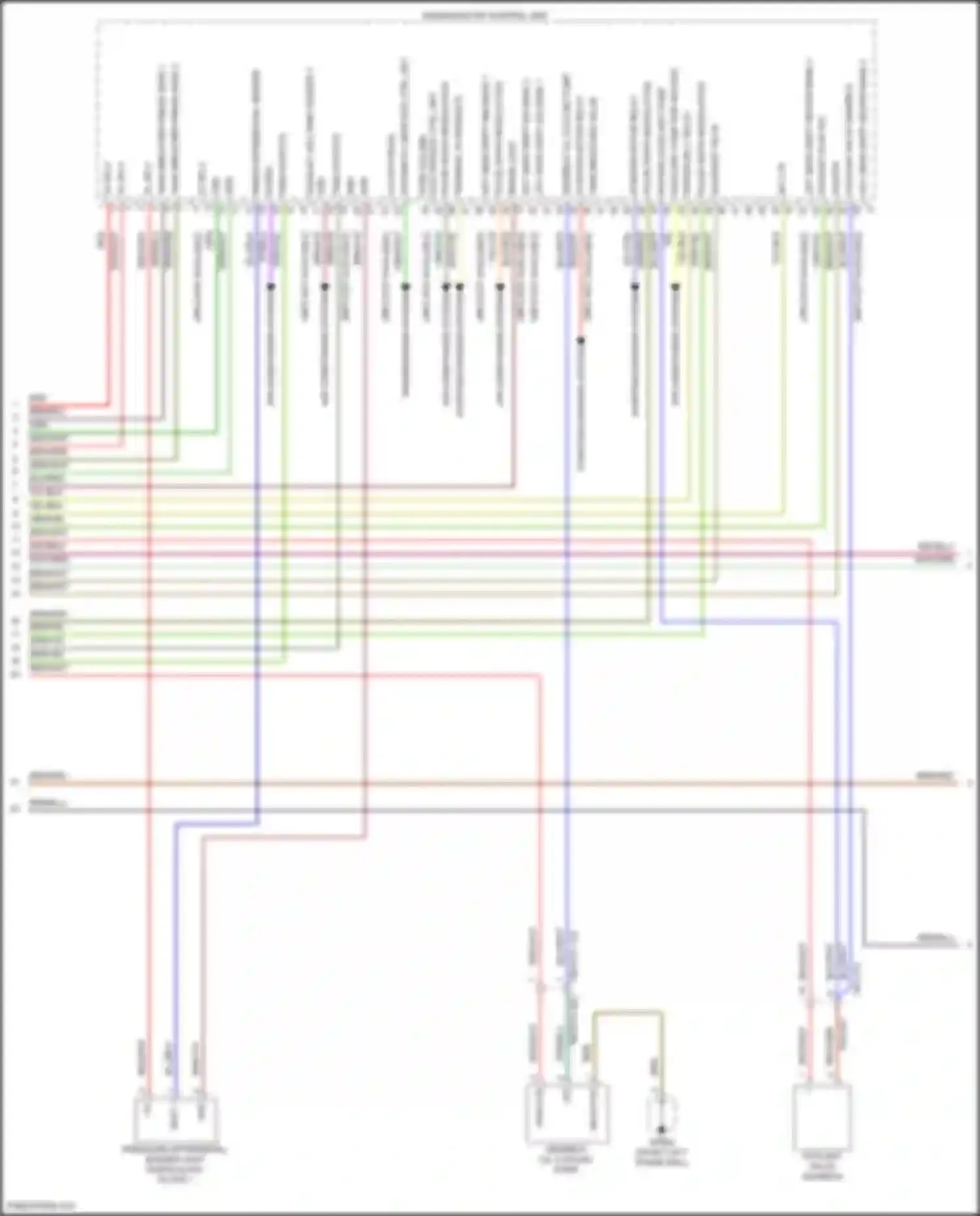 Cayenne Porsche III facelift (2023-2024): Wiring diagram engine performance 4.0l turbo, ea825evo (12 of 13)