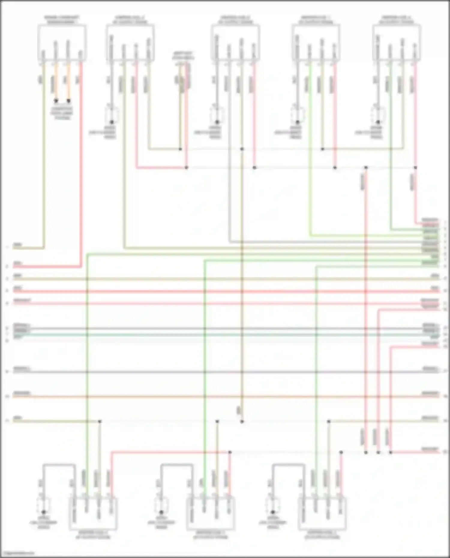 Cayenne Porsche III facelift (2023-2024): Wiring diagram engine performance 4.0l turbo, ea825evo (6 of 13)