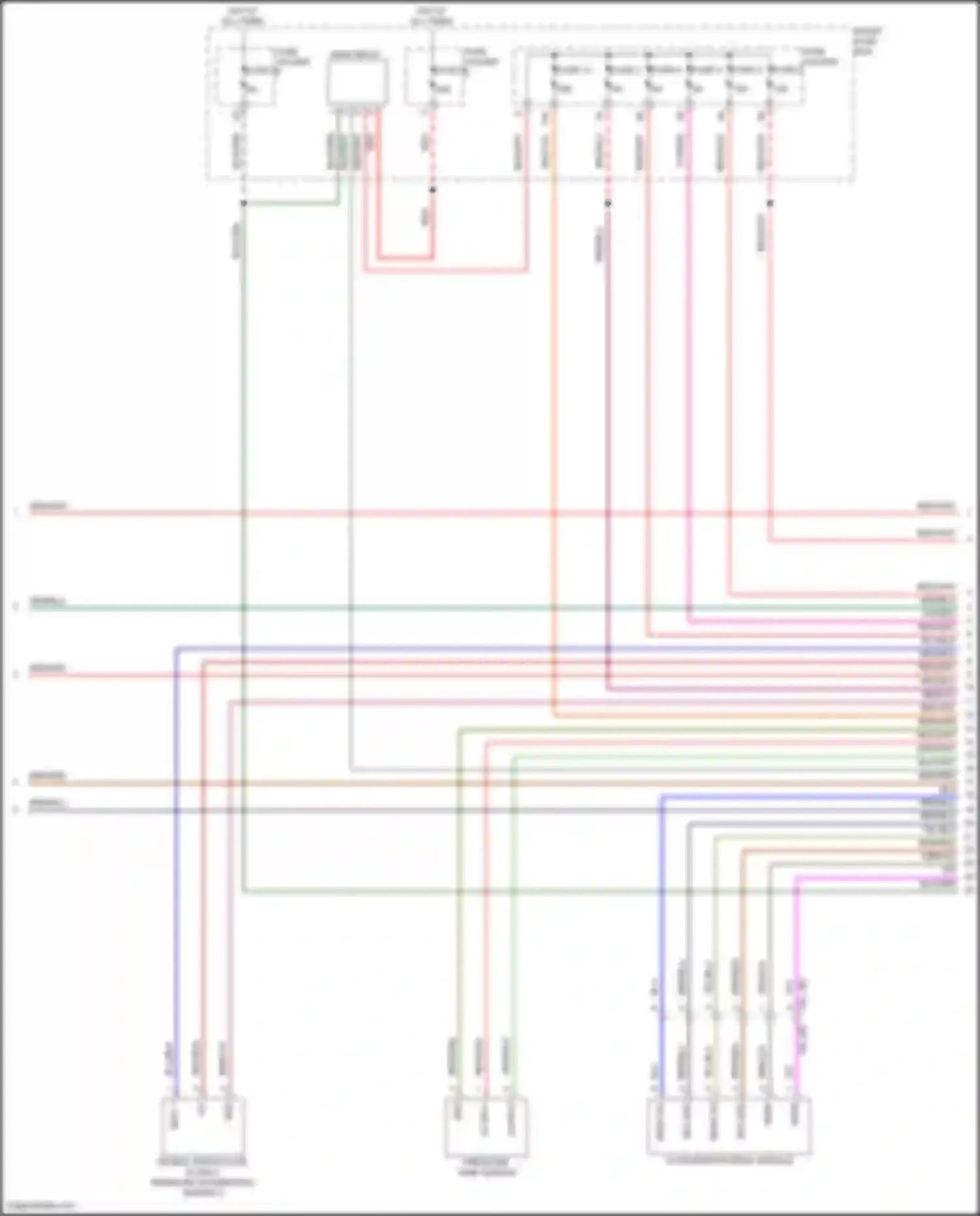 Cayenne Porsche III facelift (2023-2024): Wiring diagram engine performance 4.0l turbo, ea825evo (9 of 13)