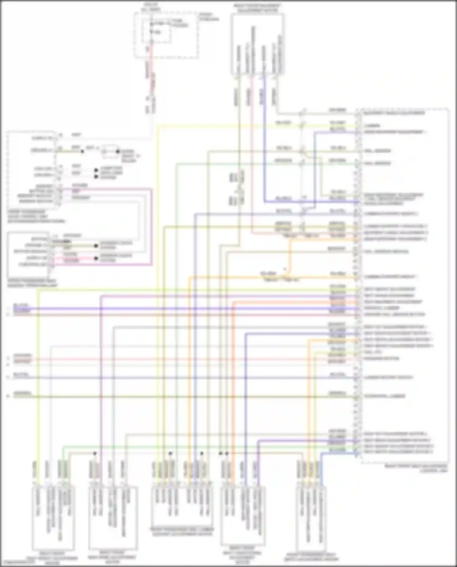 Cayenne Porsche III facelift (2023-2024): Passenger"s memory seat circuit (2 of 2)