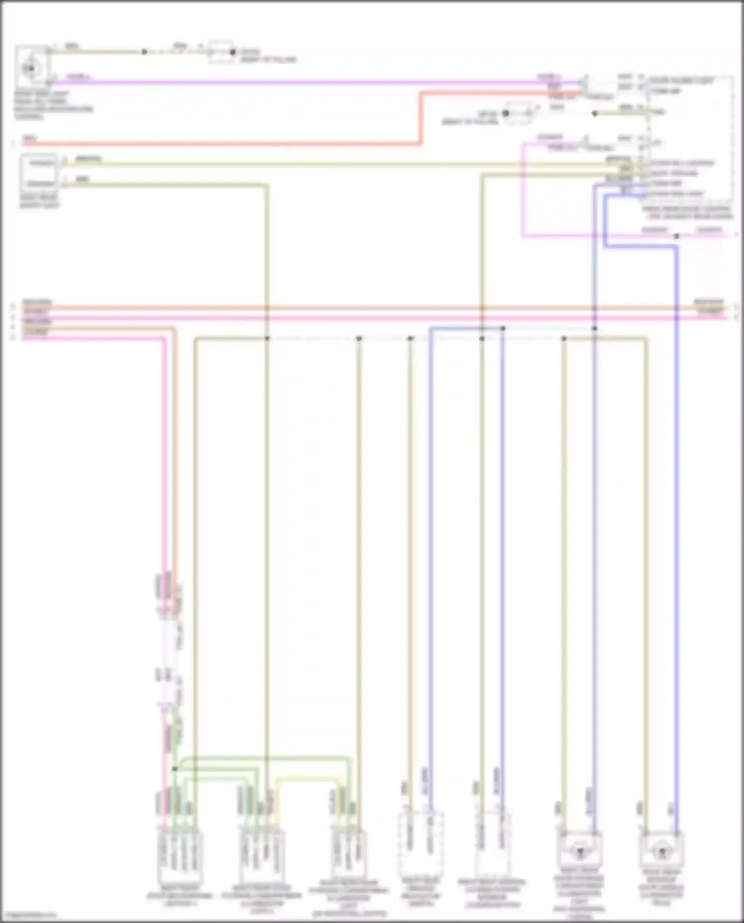 Wiring diagram brn/yel for Porsche Cayenne III facelift (2023-2024) (7 of 43)
