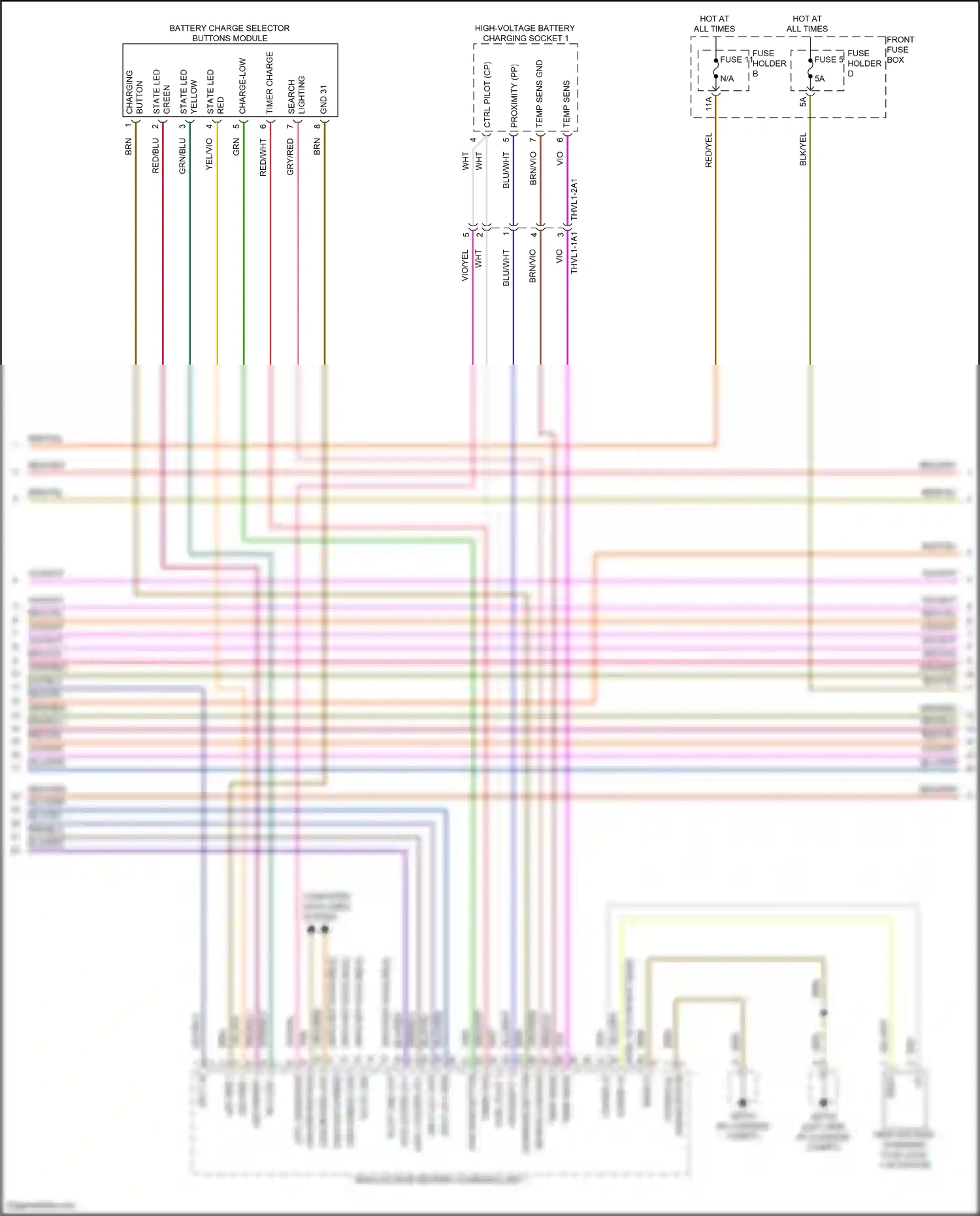 Porsche Cayenne III facelift (2023-2024) computer data lines system wiring diagram  (119 of 123)