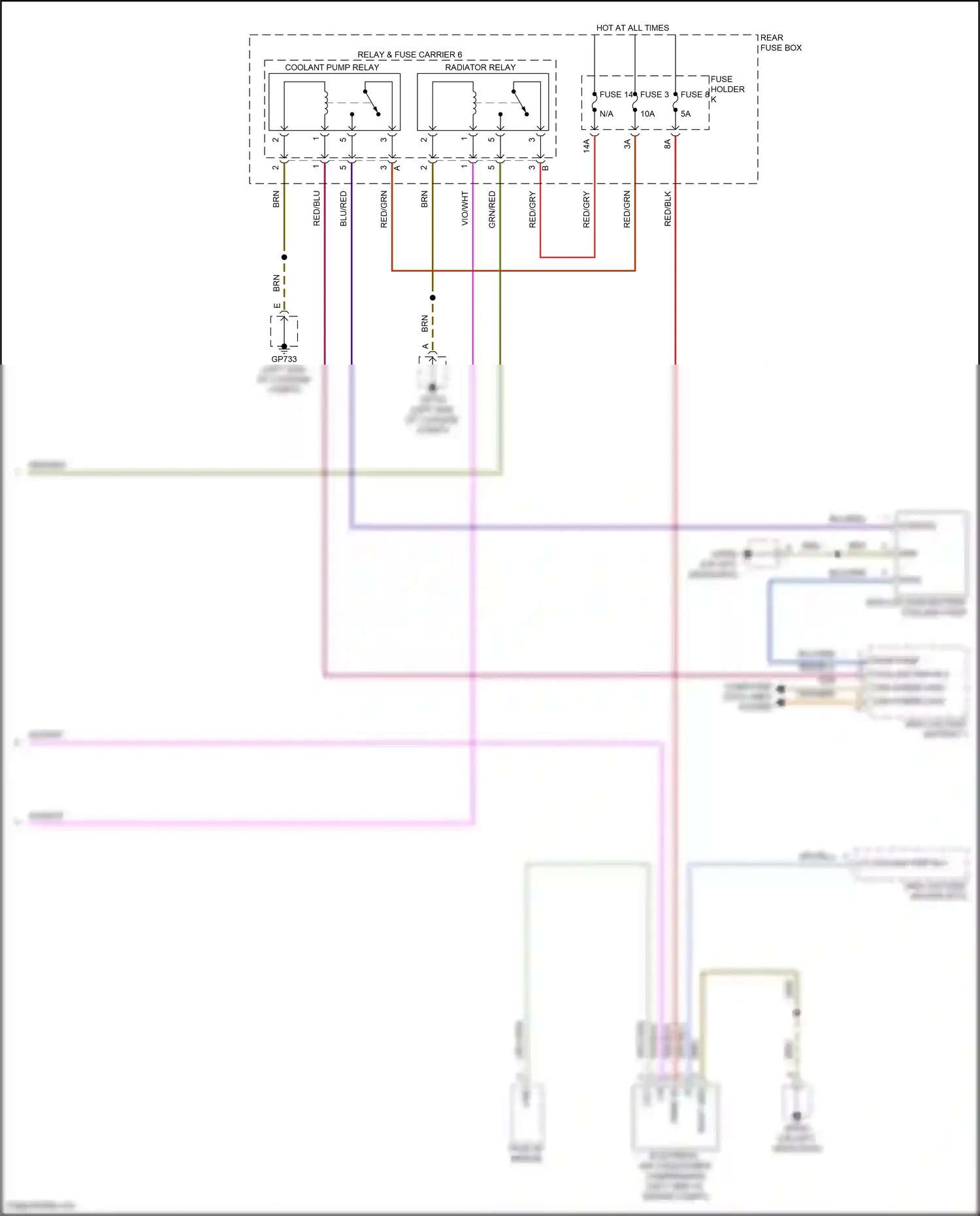 Porsche Cayenne III facelift (2023-2024) computer data lines system wiring diagram  (12 of 123)