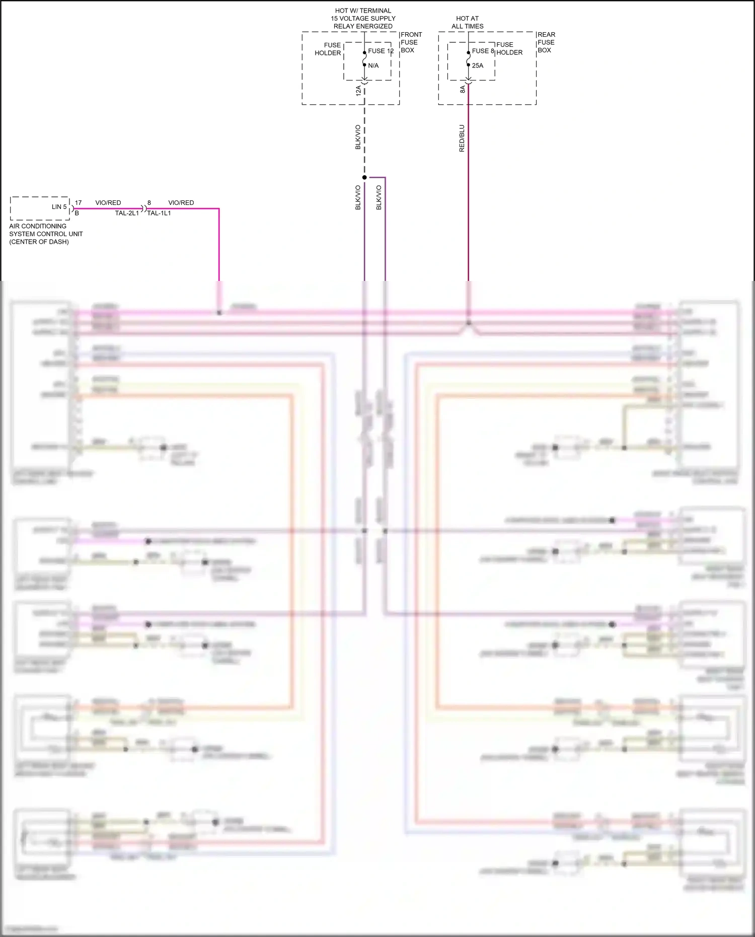 Porsche Cayenne III facelift (2023-2024) computer data lines system wiring diagram  (68 of 123)