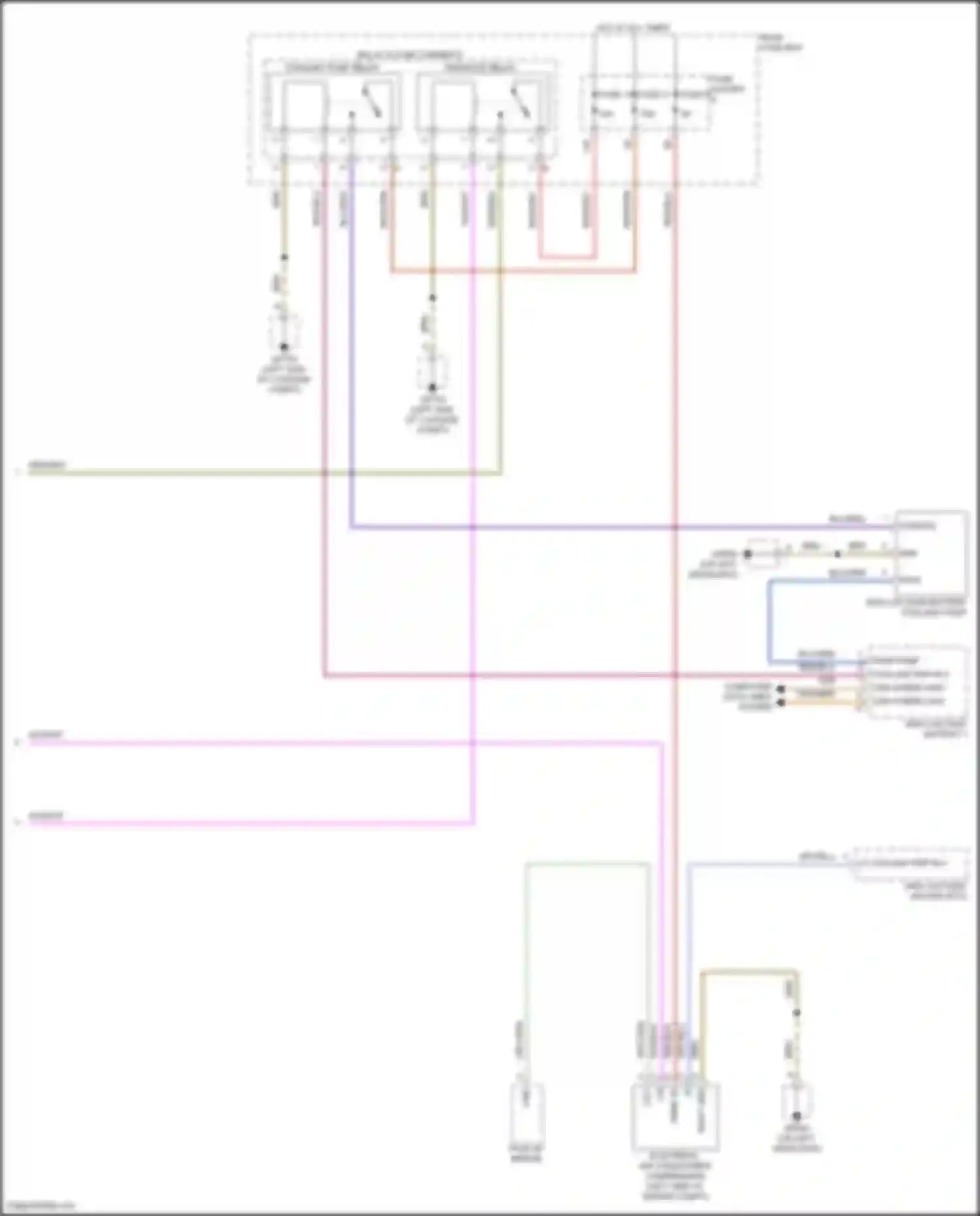 Wiring diagram fuse 14 for Porsche Cayenne III facelift (2023-2024) (1 of 41)