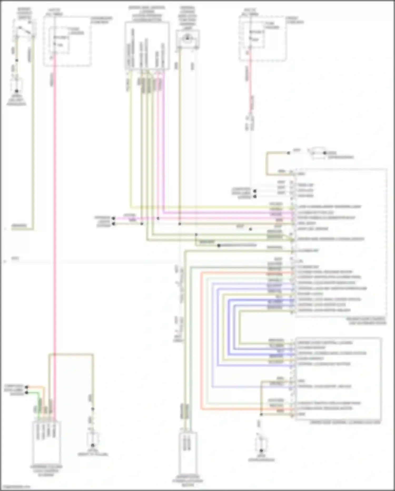 Wiring diagram fuse holder c for Porsche Cayenne III facelift (2023-2024) (1 of 21)