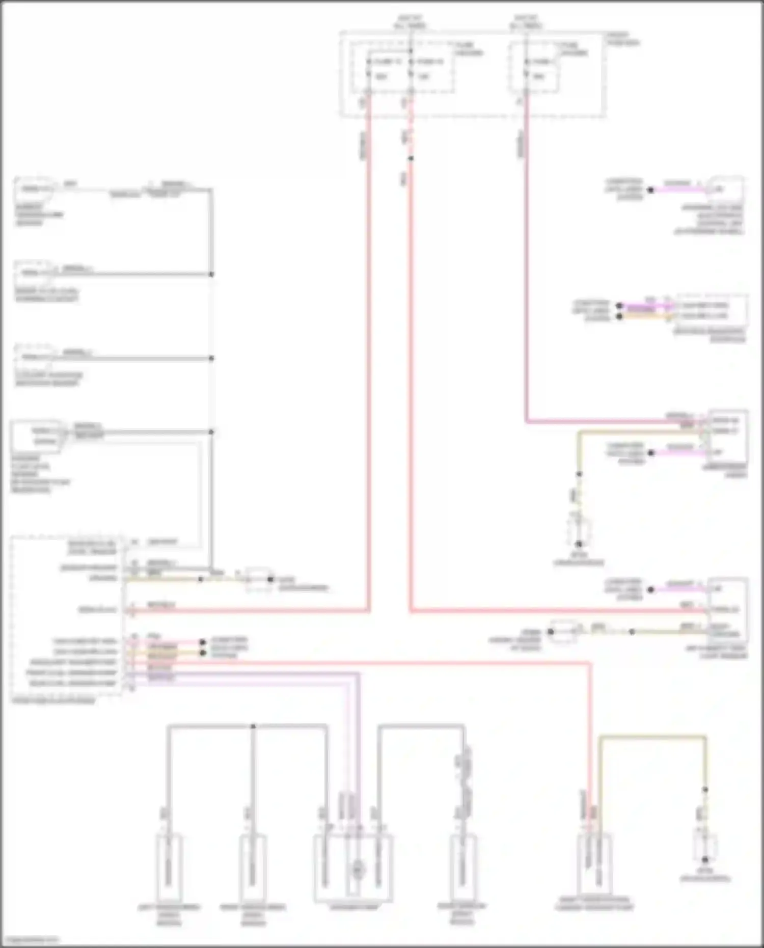 Wiring diagram gry/wht for Porsche Cayenne III facelift (2023-2024) (3 of 24)