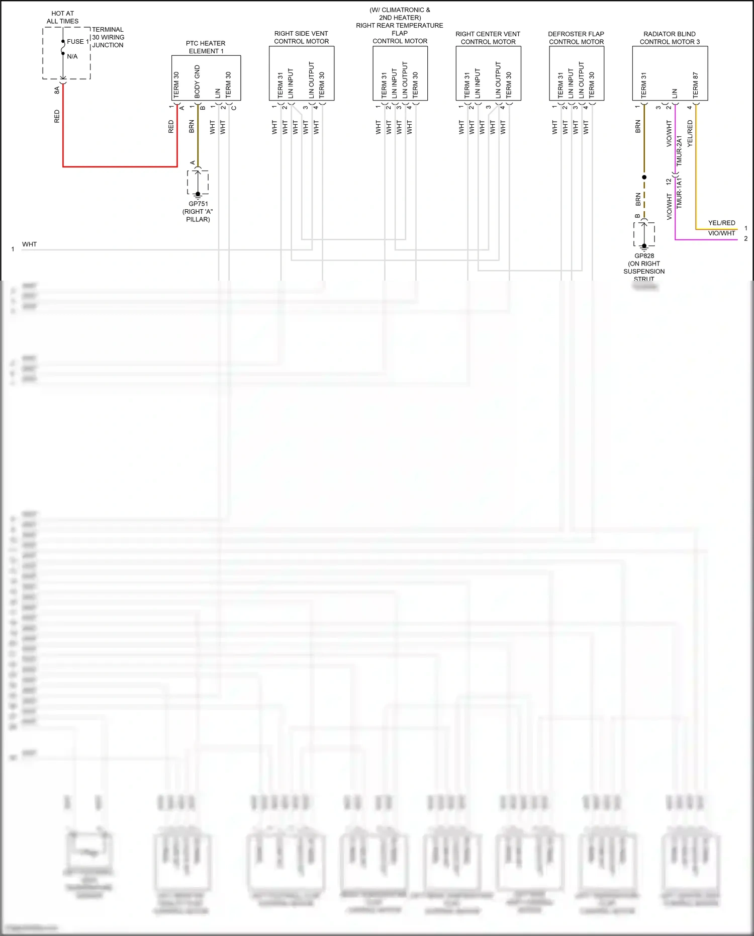 Porsche Cayenne III facelift (2023-2024) lin output wiring diagram  (5 of 12)