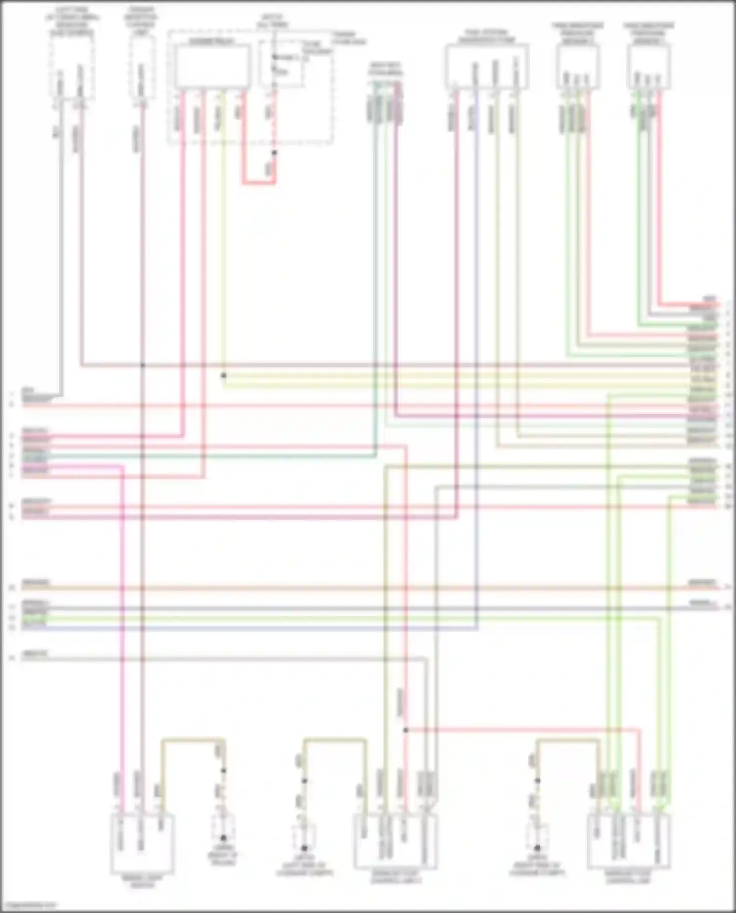 Wiring diagram tank breather pressure sensor 2 for Porsche Cayenne III facelift (2023-2024) (1 of 2)