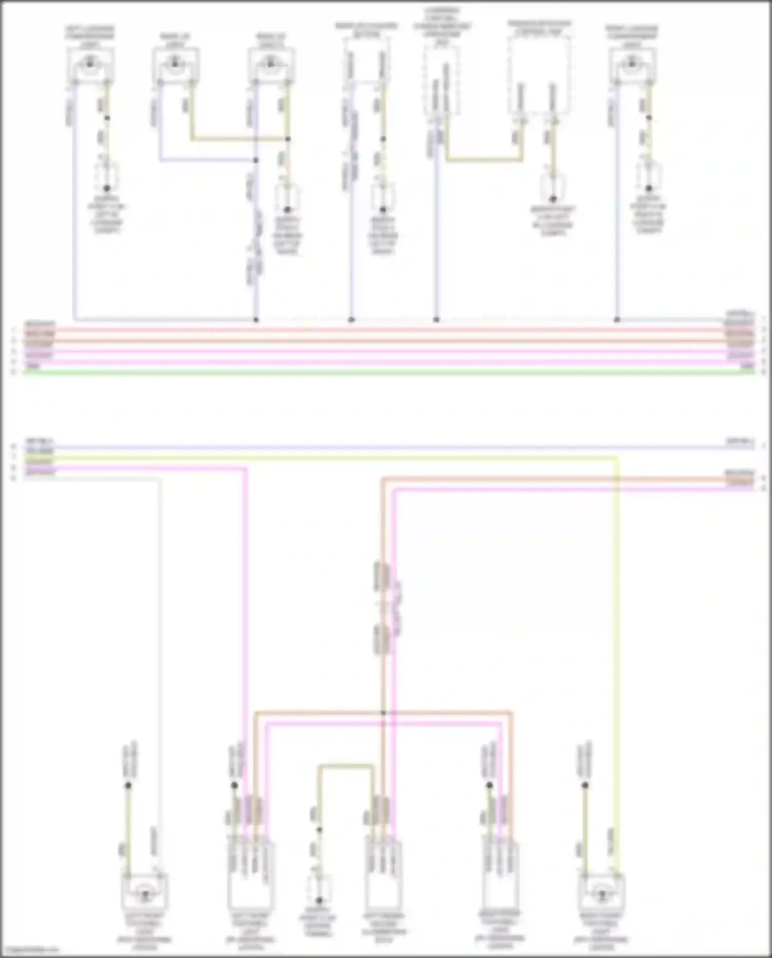 Wiring diagram lin output for Porsche Cayenne III (2017-2023) (5 of 9)