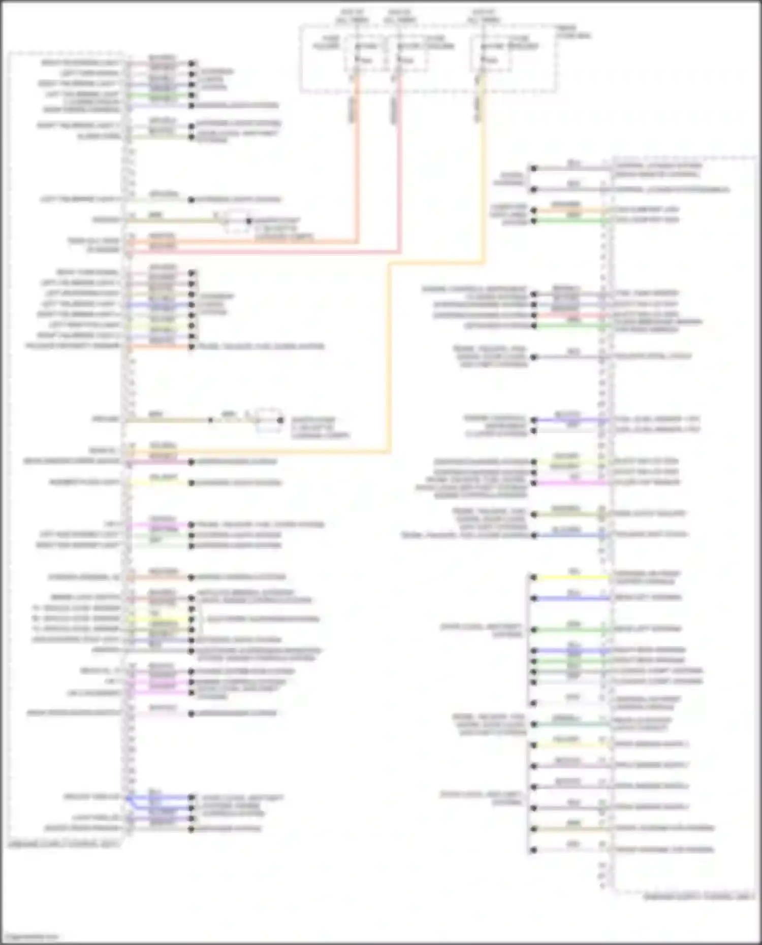 Wiring diagram relay kl 15 for Porsche Cayenne III (2017-2023) (1 of 1)