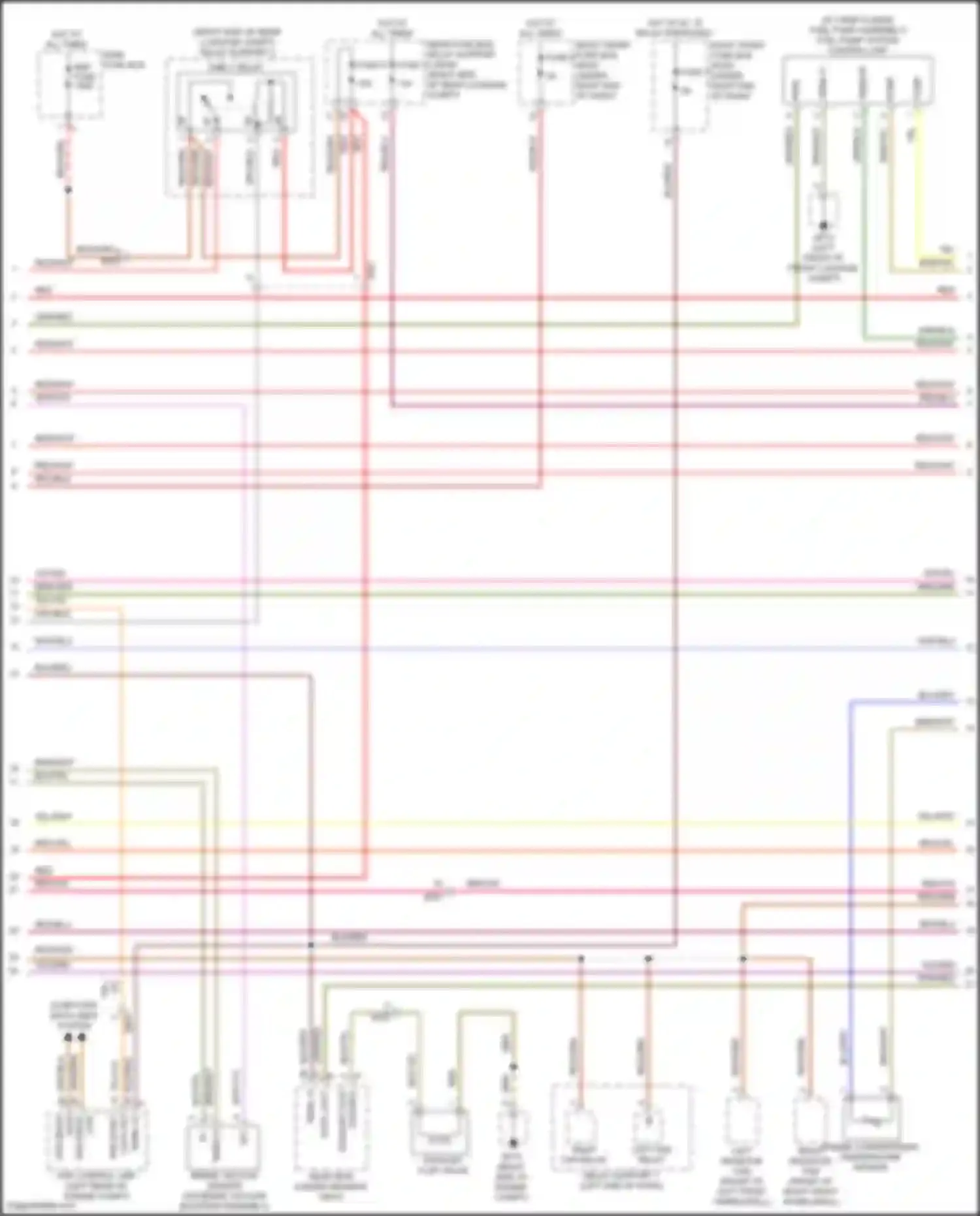 Cayman GT4 Porsche 981 (2015-2016): Wiring diagram engine performance 3.4l (2 of 6)