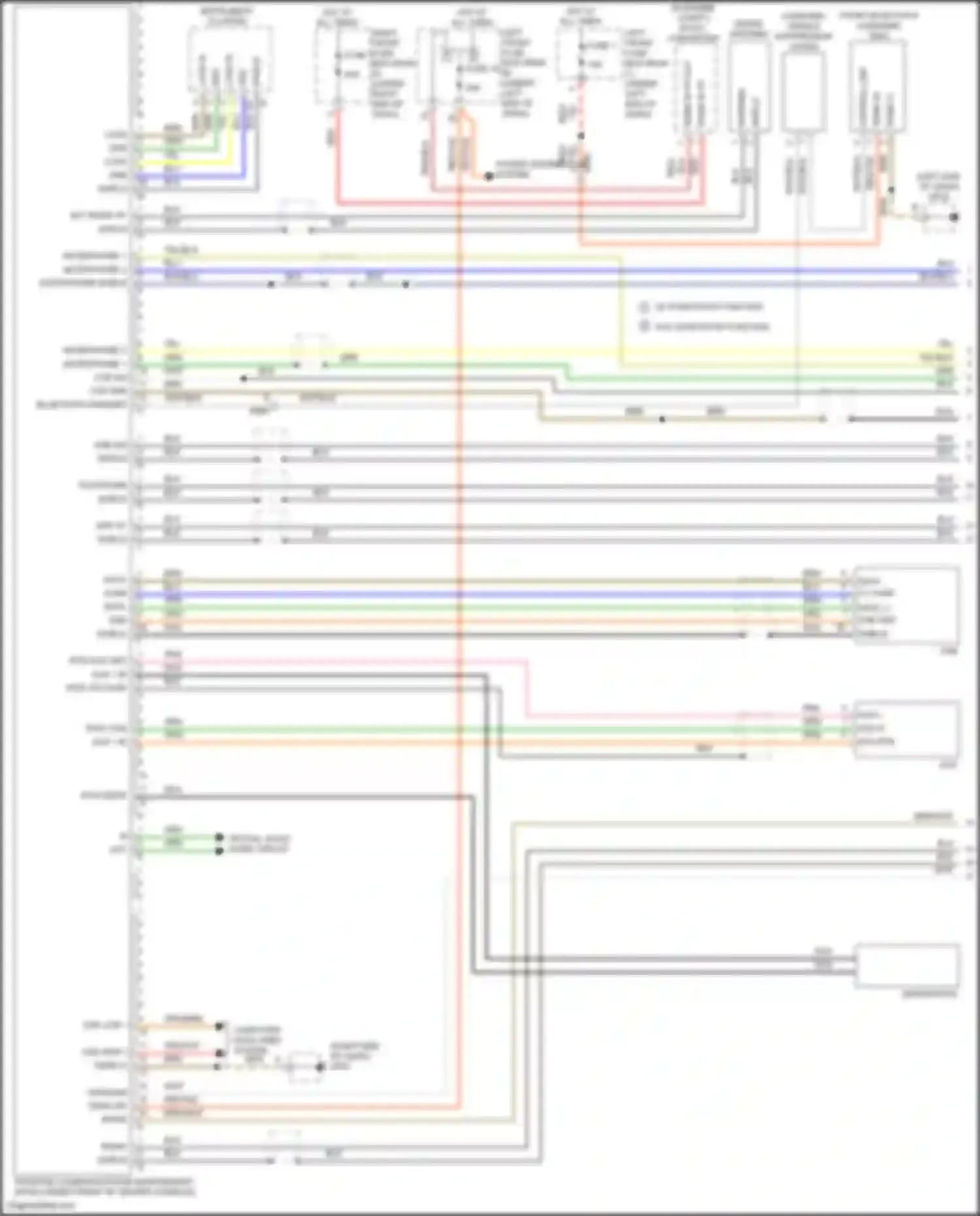 Cayman GT4 Porsche 981 (2015-2016): Navigation circuit, w/ burmester (1 of 4)