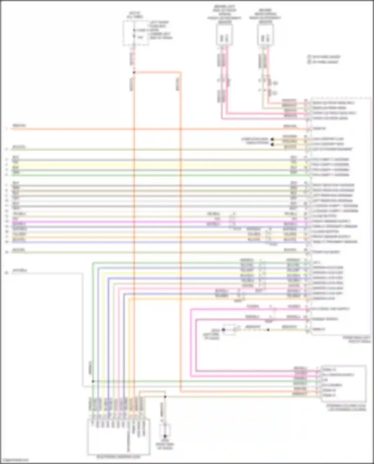 Wiring diagram blk for Porsche Cayman GT4 981 (2015-2016) (38 of 78)
