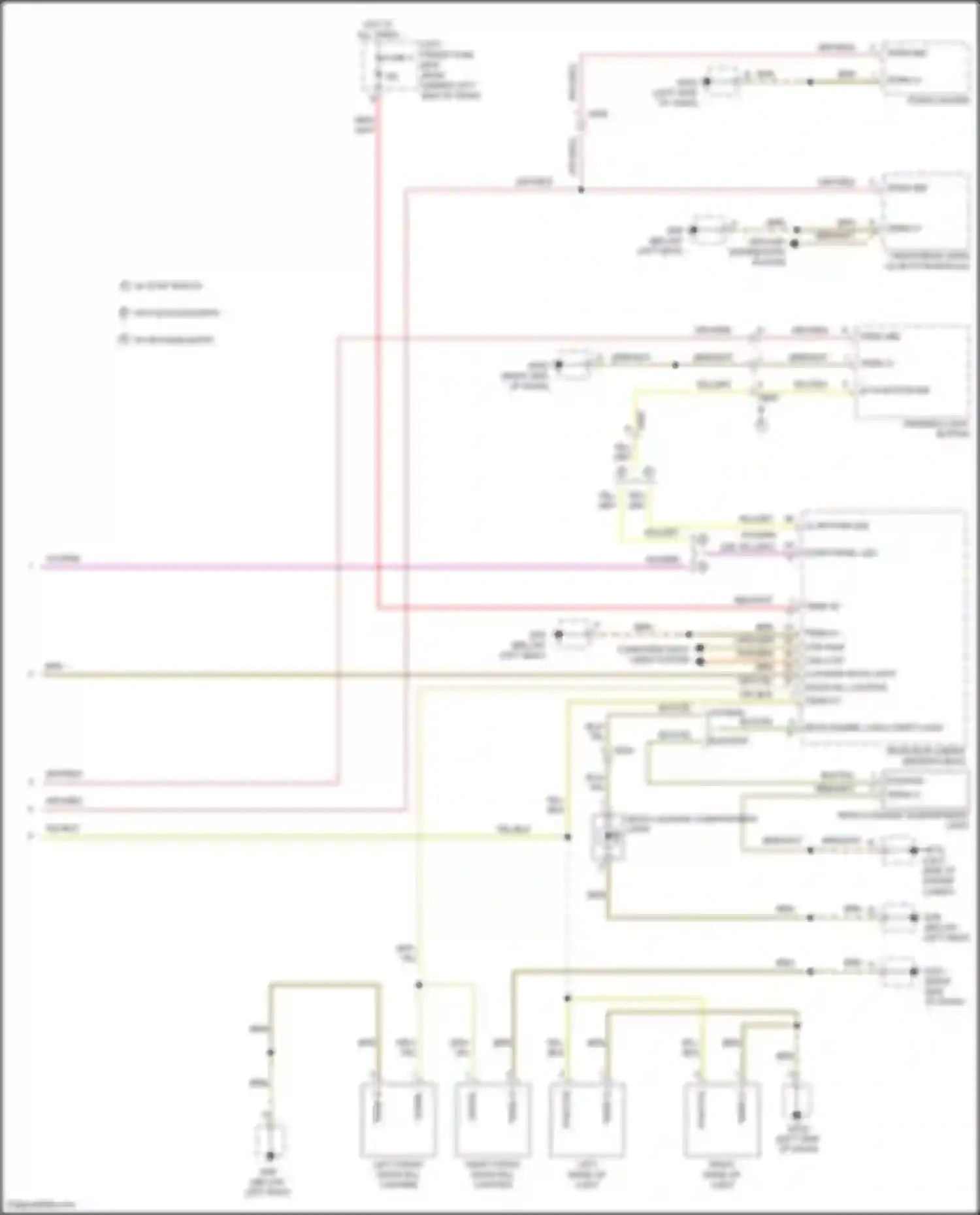 Wiring diagram blk for Porsche Cayman GT4 981 (2015-2016) (46 of 78)