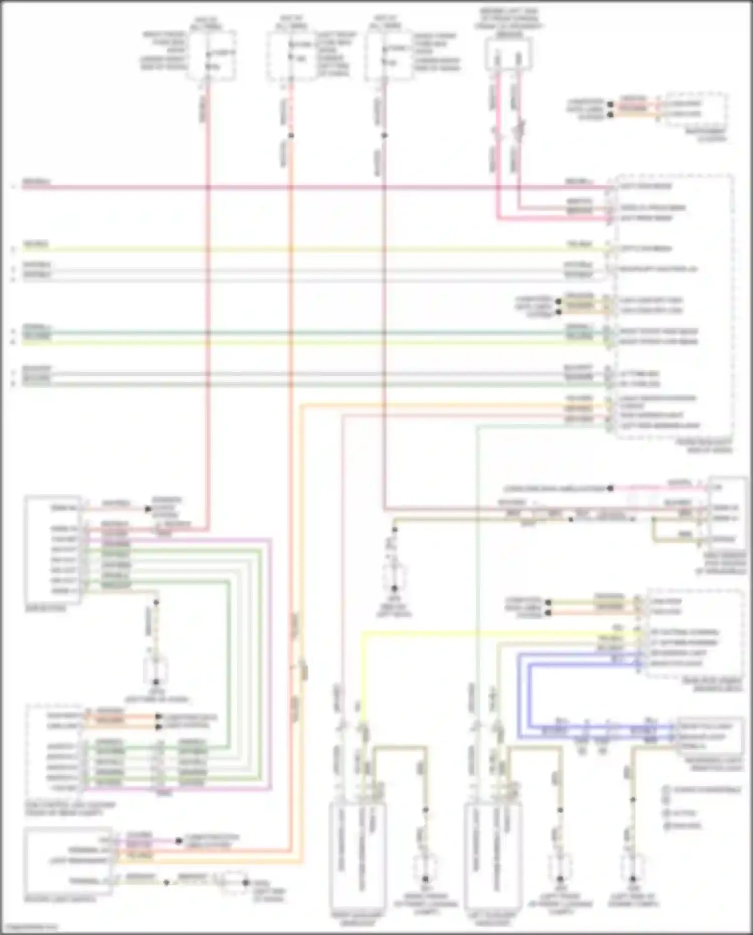 Wiring diagram blk for Porsche Cayman GT4 981 (2015-2016) (42 of 78)