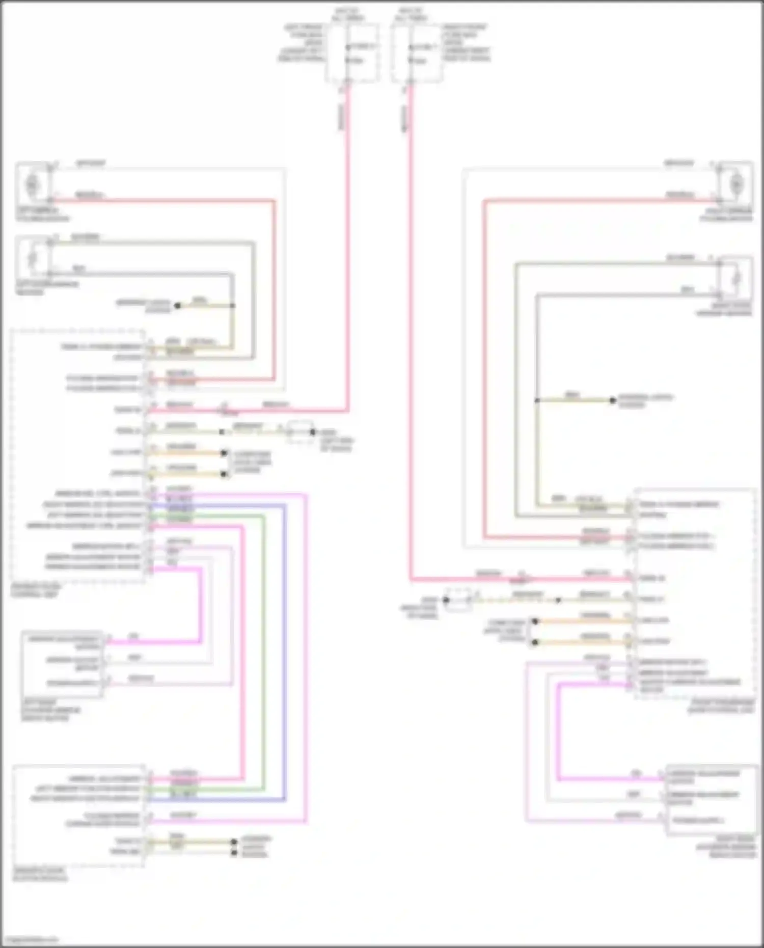 Wiring diagram blk for Porsche Cayman GT4 981 (2015-2016) (39 of 78)