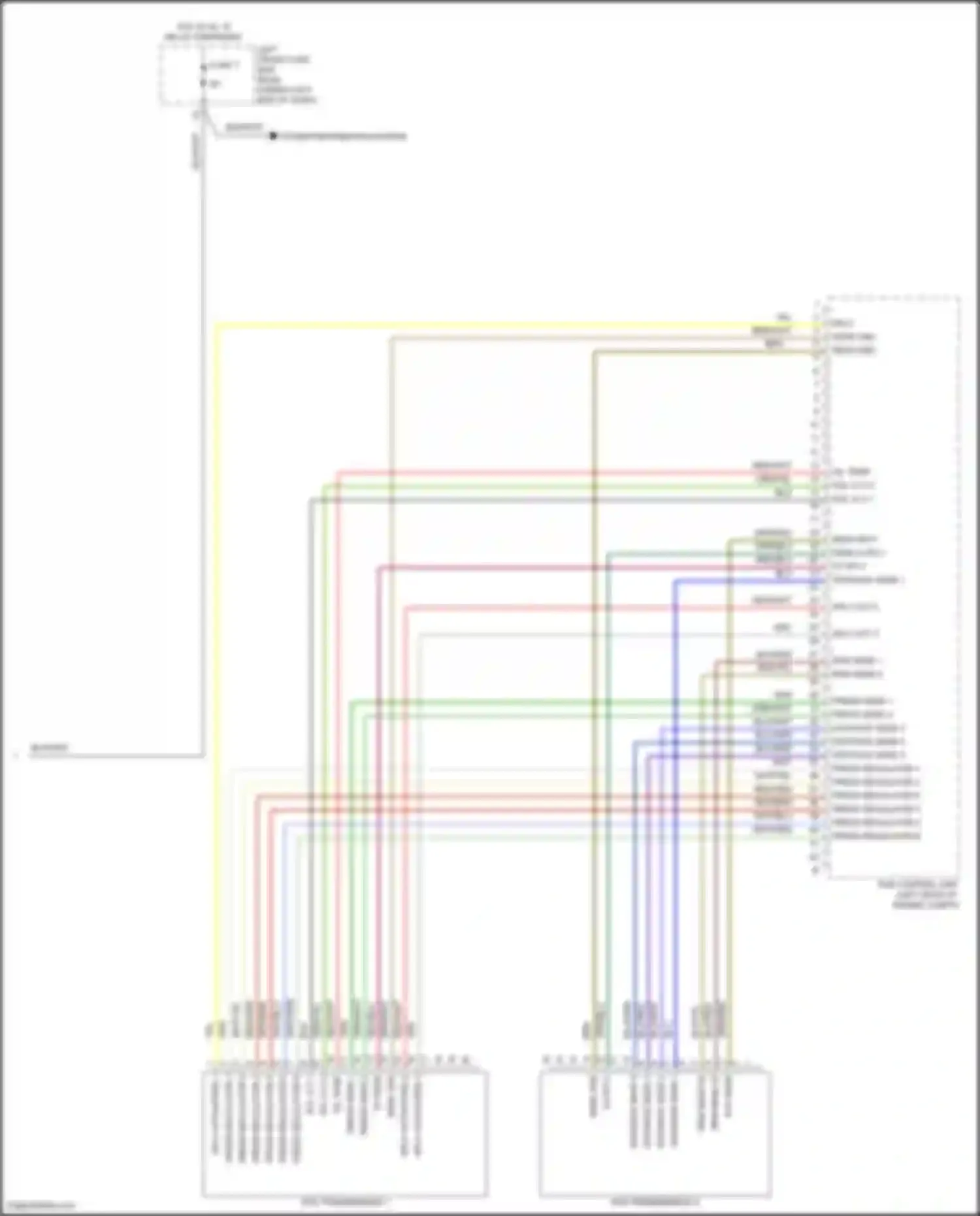 Wiring diagram fuse 7 for Porsche Cayman GT4 981 (2015-2016)