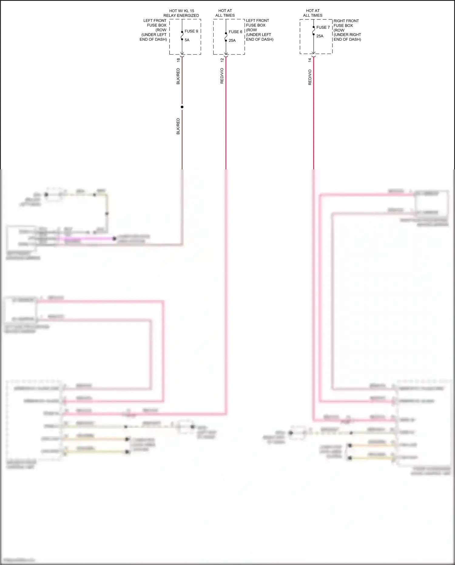 Wiring diagram computer data lines system for Porsche Cayman GT4 981 (2015-2016) (41 of 82)