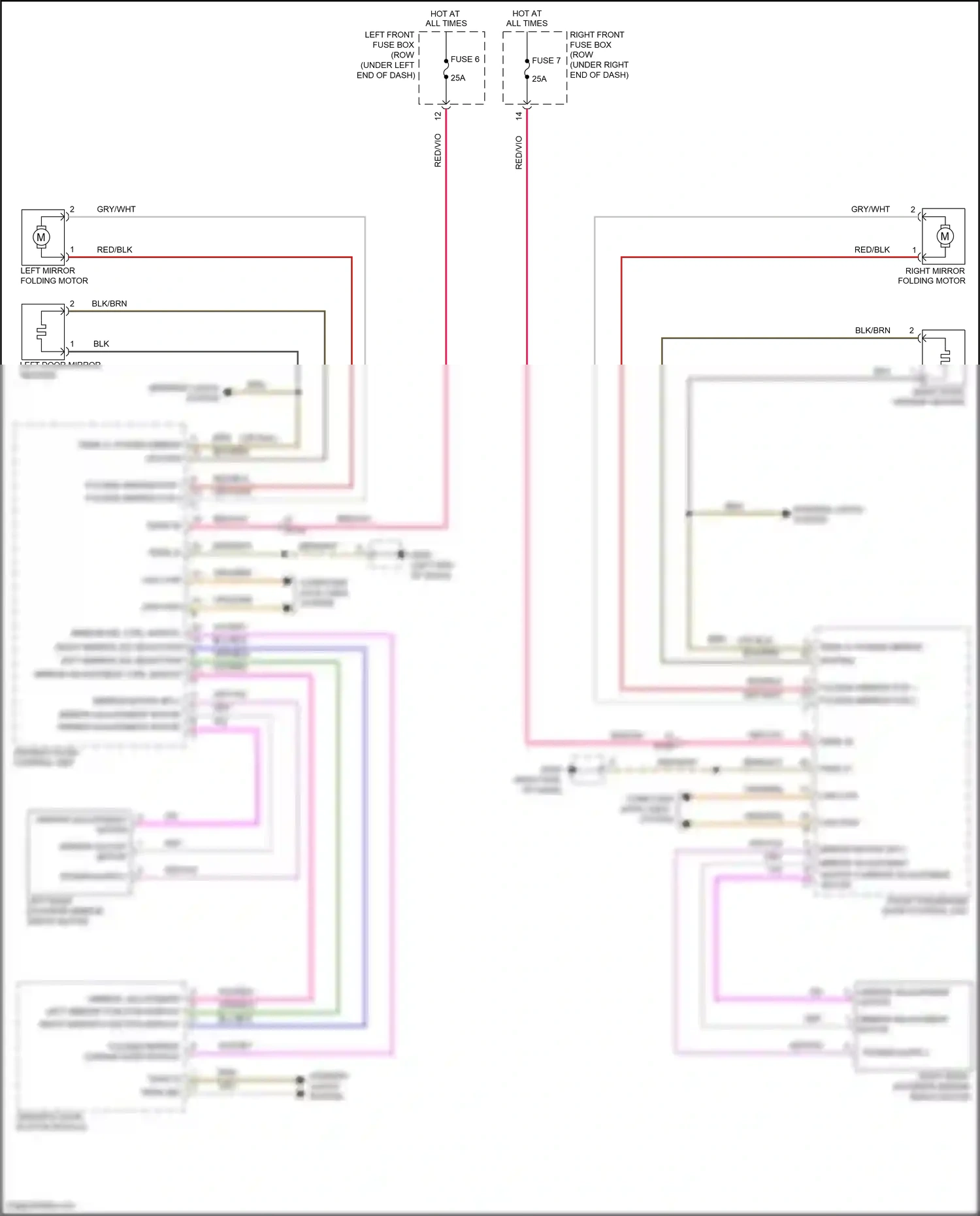 Wiring diagram computer data lines system for Porsche Cayman GT4 981 (2015-2016) (48 of 82)
