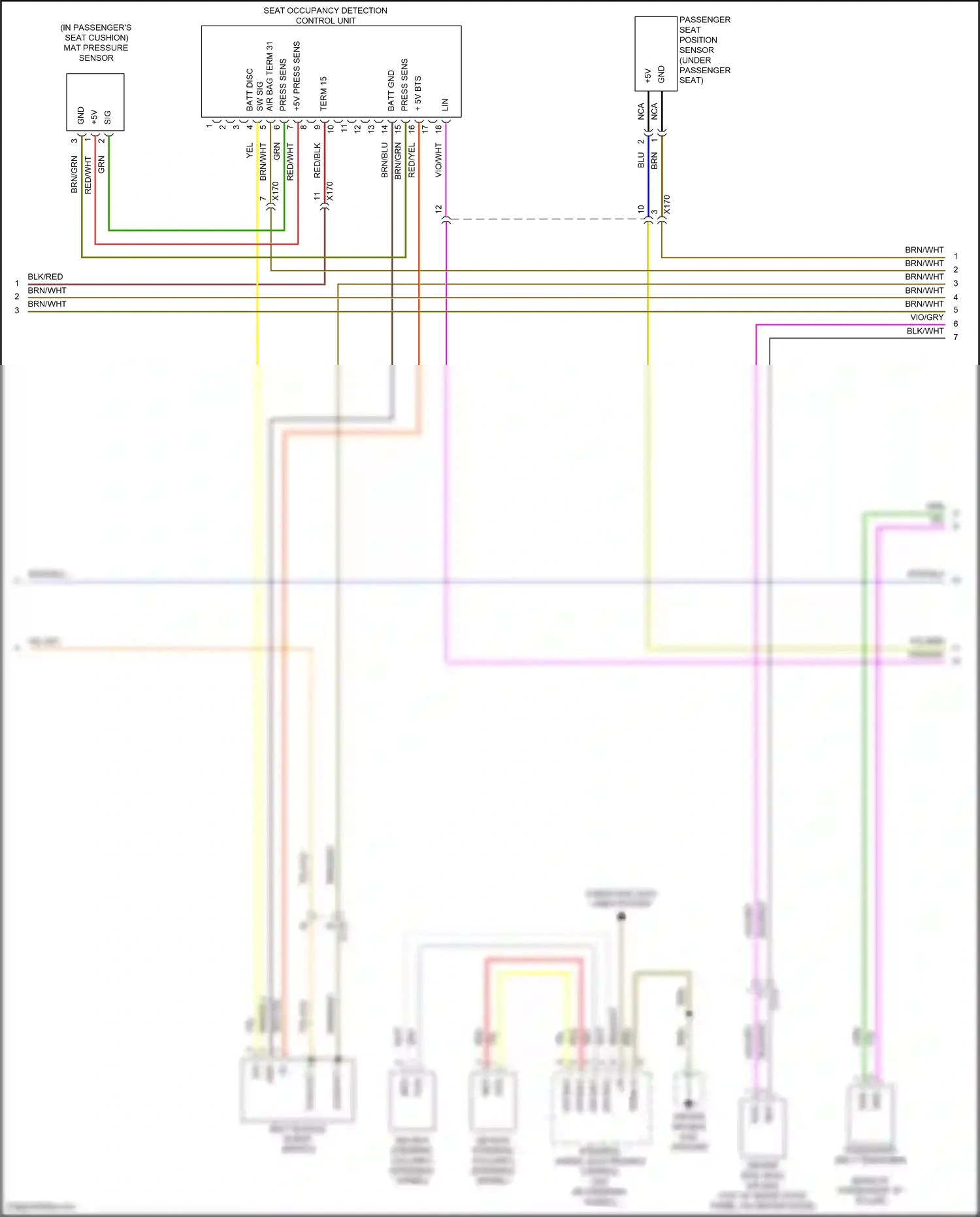Wiring diagram computer data lines system for Porsche Cayman GT4 981 (2015-2016) (10 of 82)