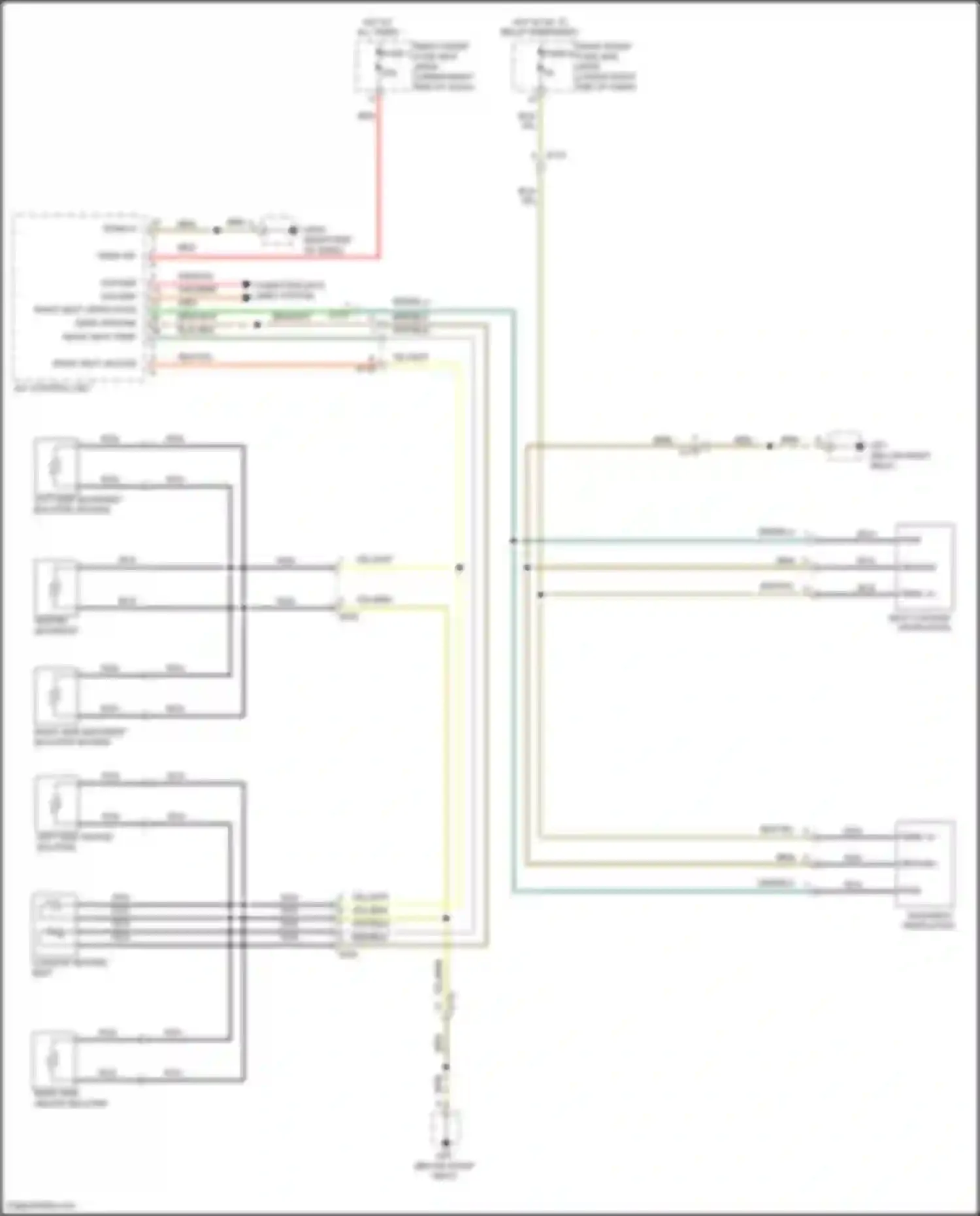 Wiring diagram fuse 2 for Porsche Cayman GT4 981 (2015-2016) (5 of 26)