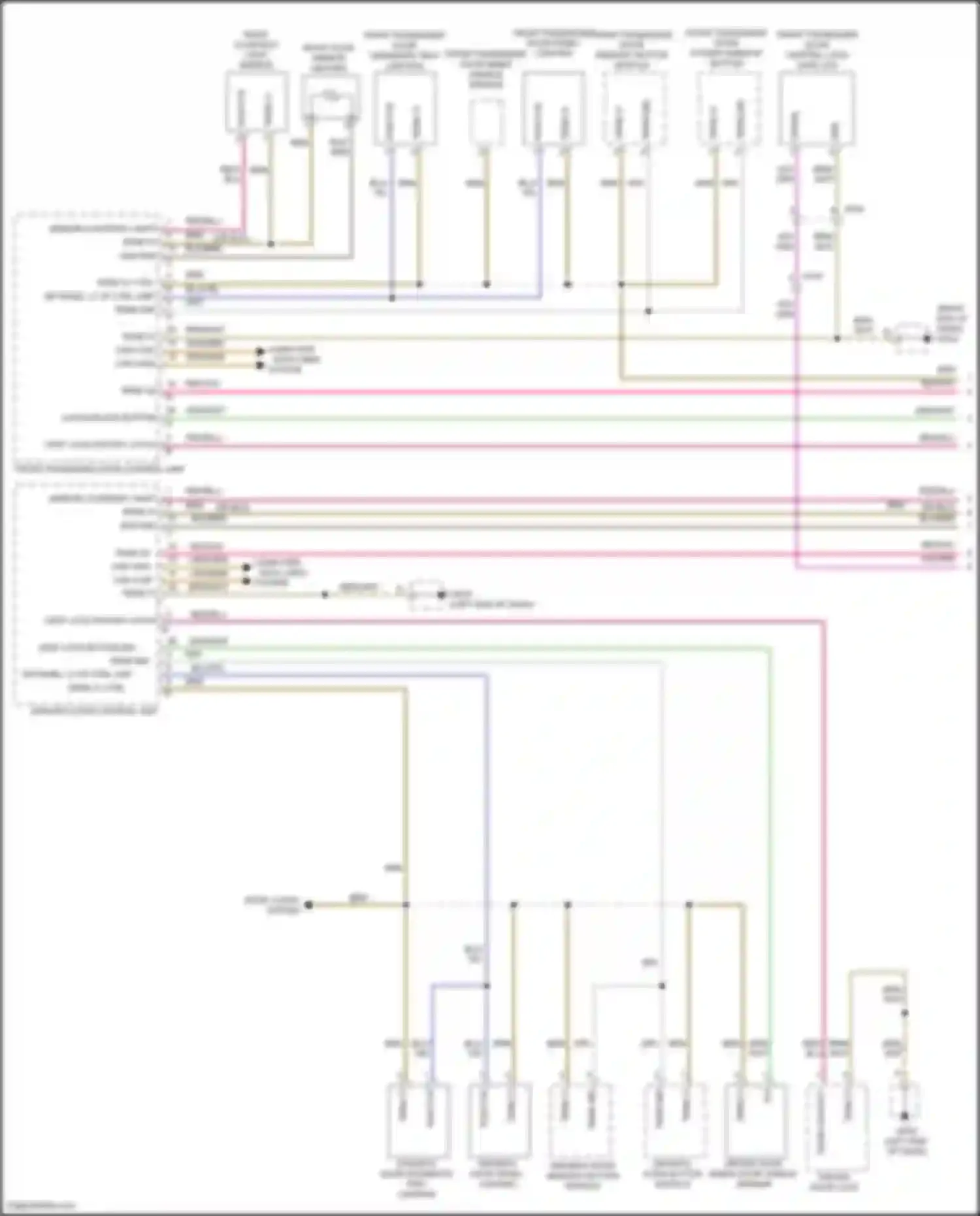 Wiring diagram gry for Porsche Cayman GT4 981 (2015-2016) (22 of 39)