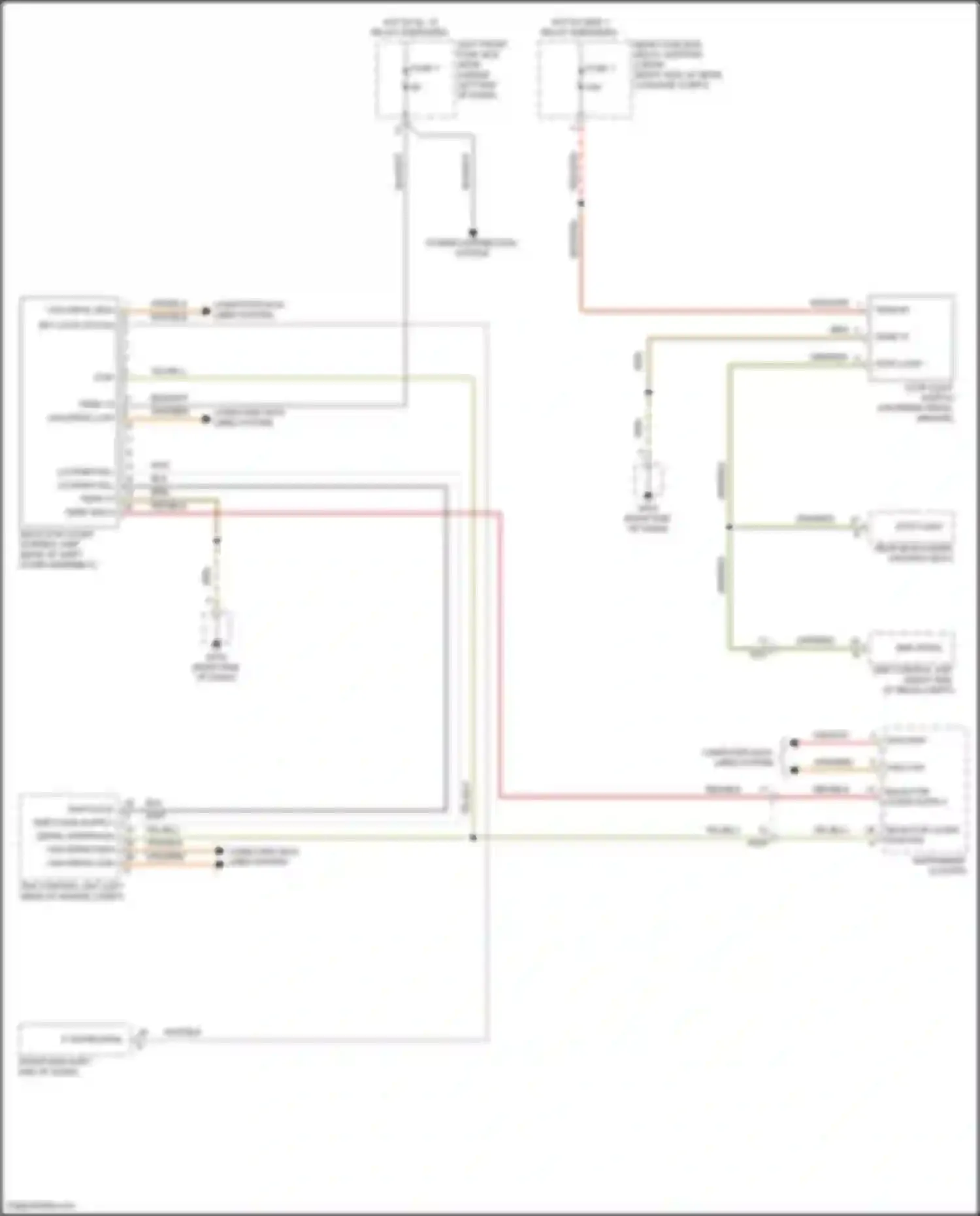 Wiring diagram serial interface for Porsche Cayman GT4 981 (2015-2016)