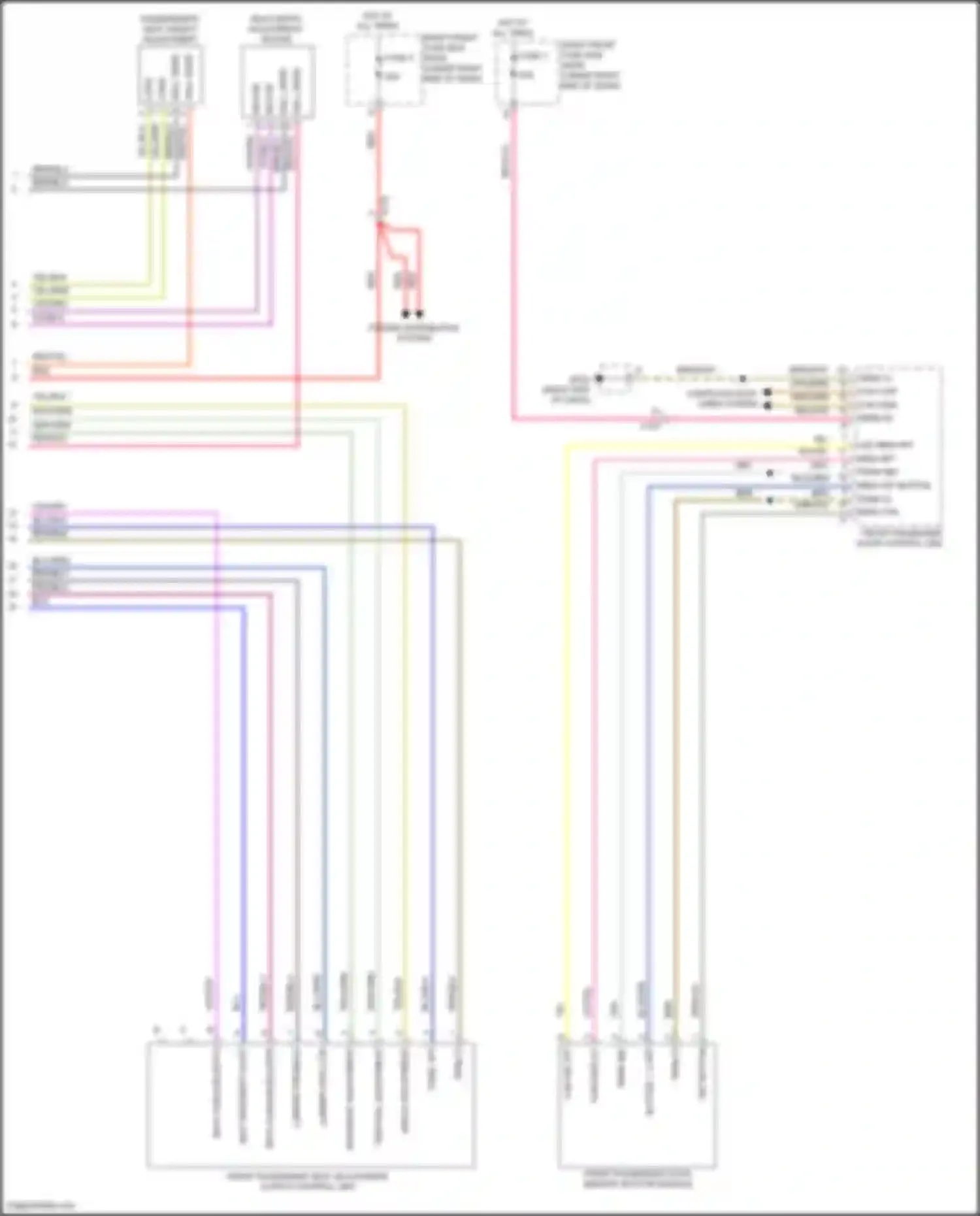 Wiring diagram fun display on for Porsche Cayman GT4 981 (2015-2016)