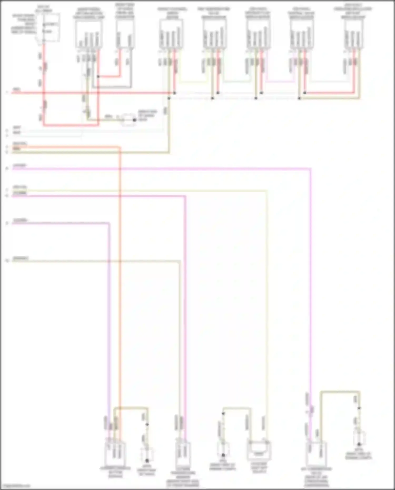 Wiring diagram lin input for Porsche Cayman GT4 981 (2015-2016)