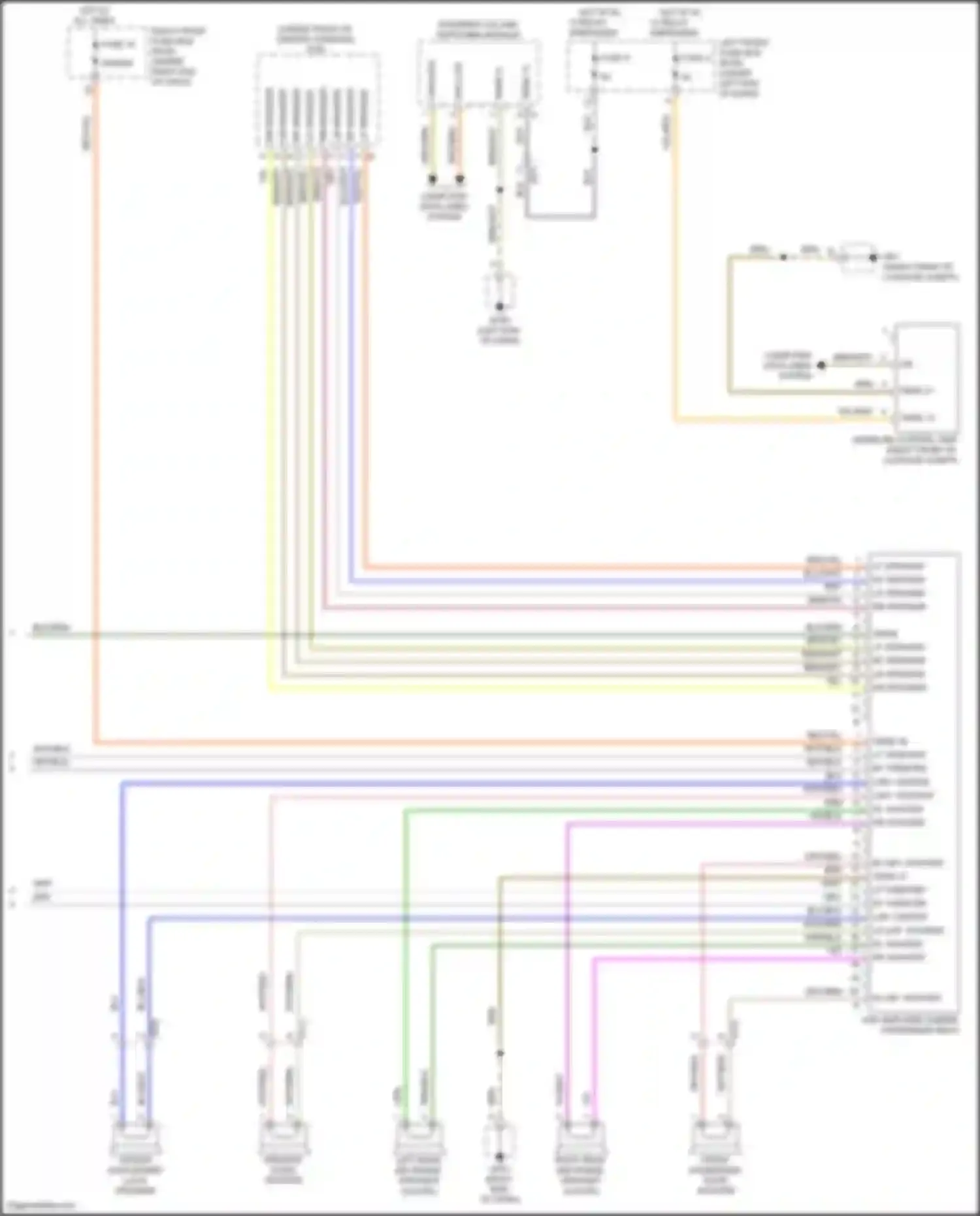 Wiring diagram org/brn for Porsche Cayman GT4 981 (2015-2016) (16 of 77)