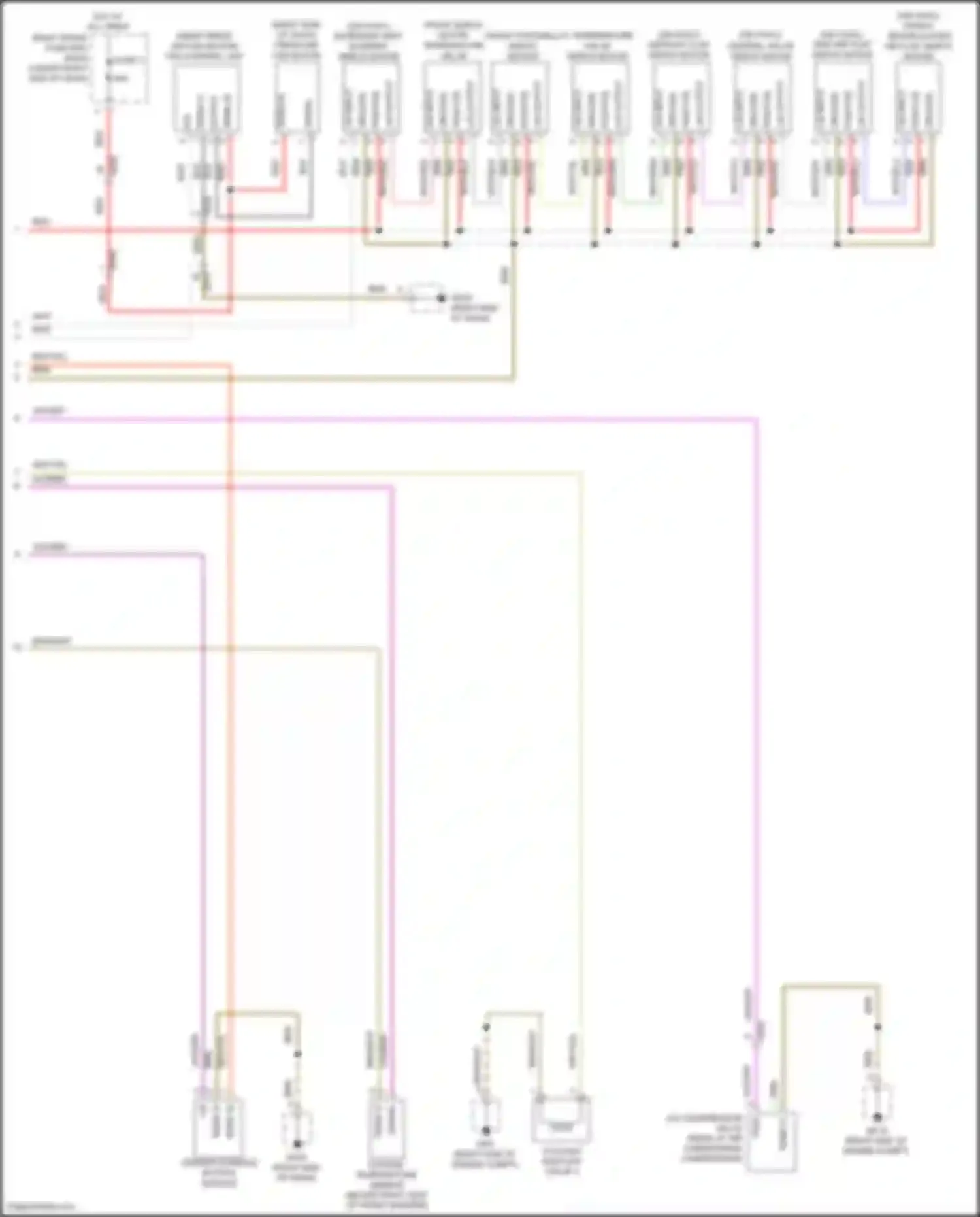 Wiring diagram lin input for Porsche Cayman GT4 981 (2015-2016)