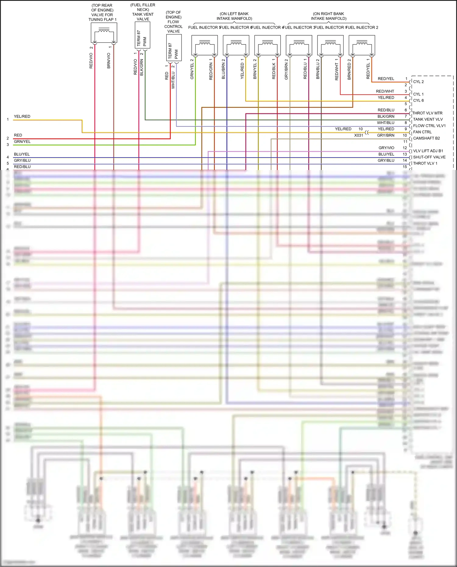 Wiring diagram term 31 for Porsche Cayman GT4 981 (2015-2016) (90 of 97)