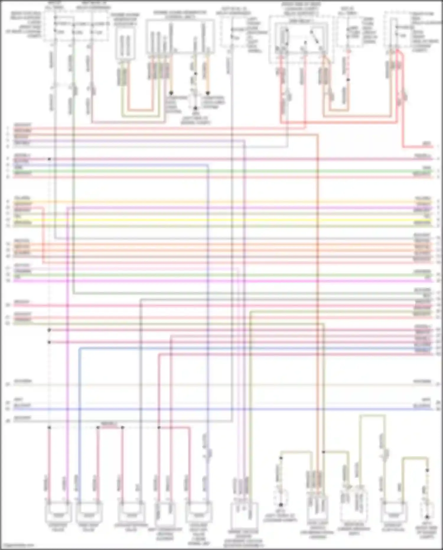 Cayman GT4 Porsche 982 (2019-2024): Wiring diagram engine performance 2.5l turbo (2 of 7)