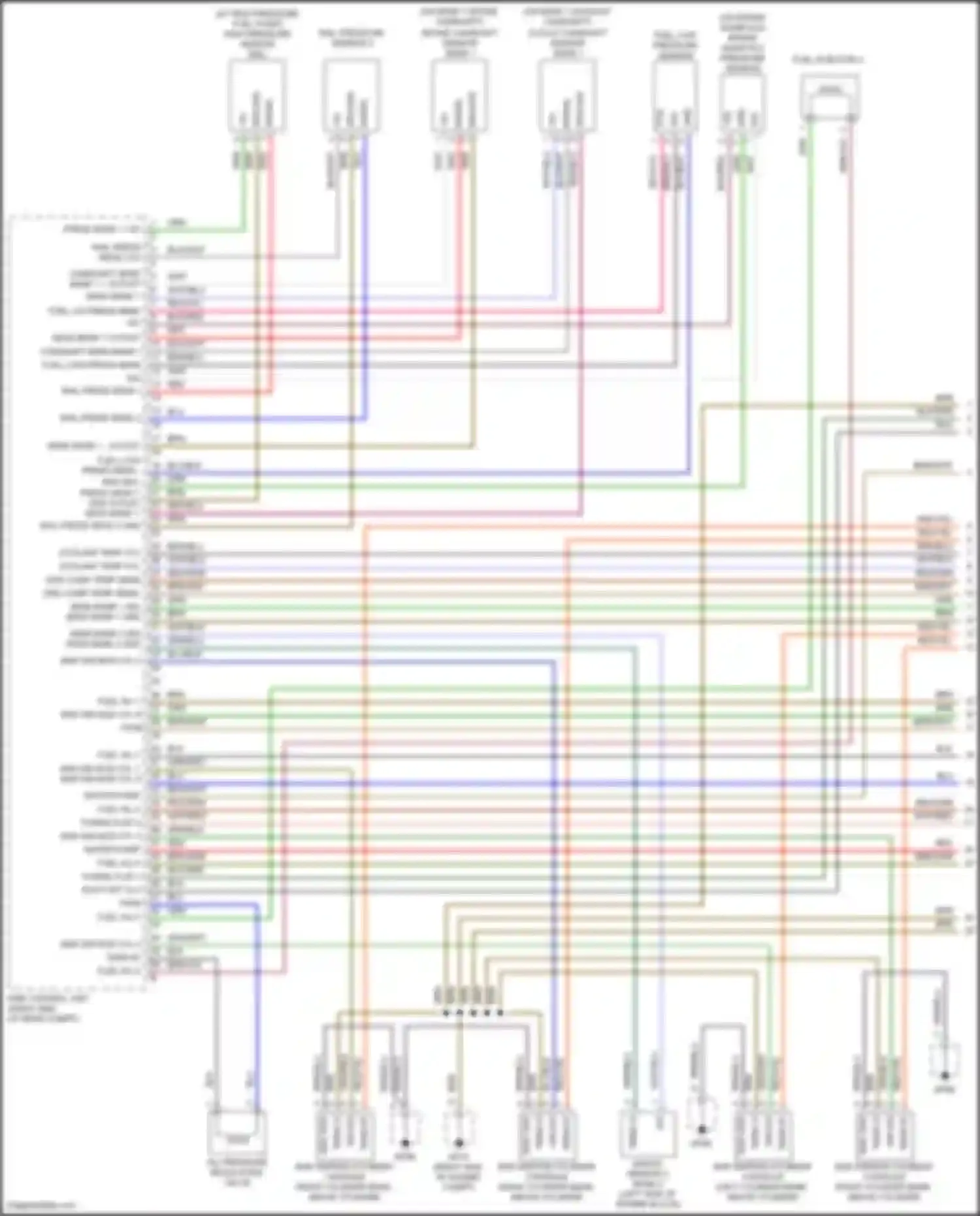 Cayman GT4 Porsche 982 (2019-2024): Wiring diagram engine performance 4.0l (1 of 8)