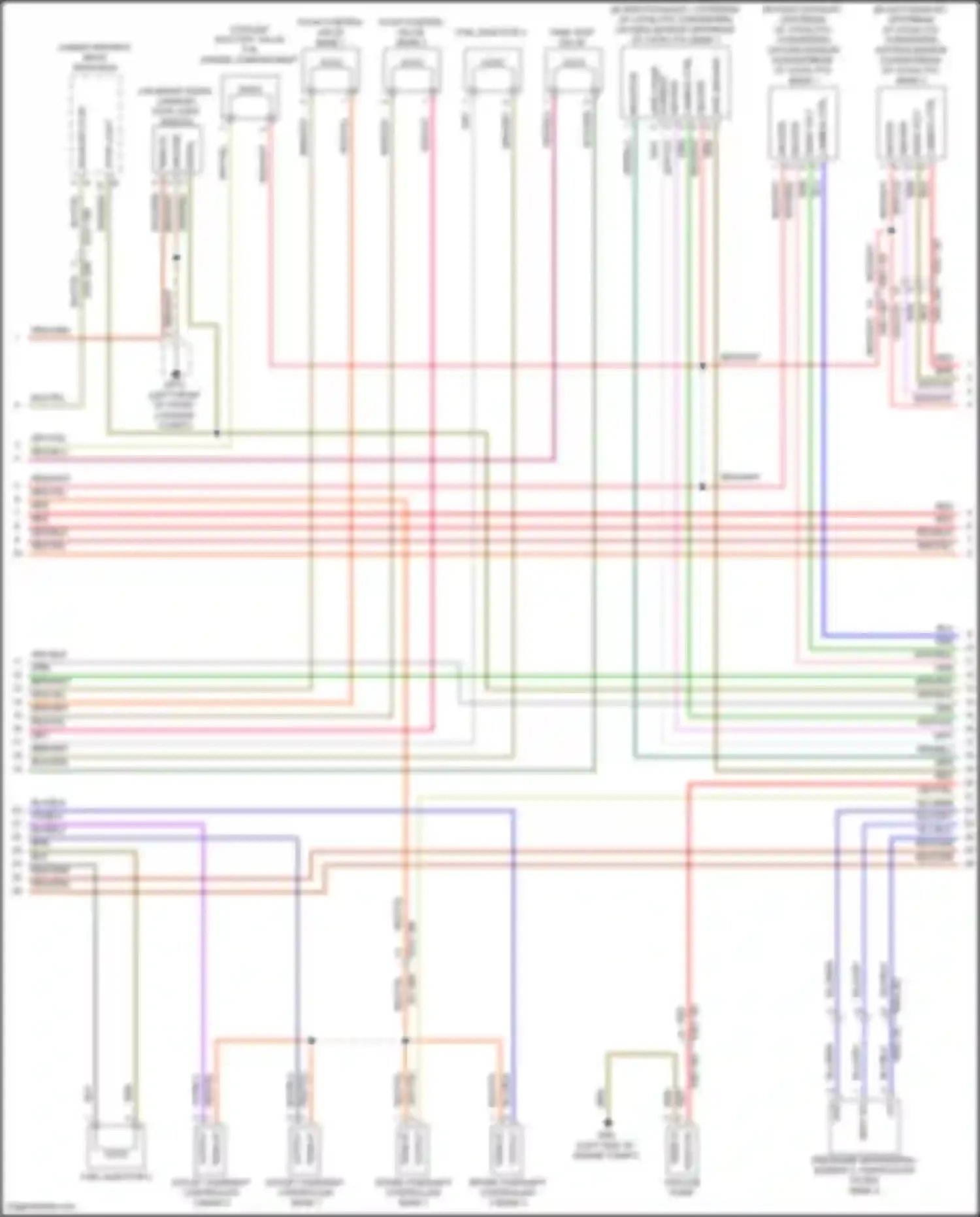 Cayman GT4 Porsche 982 (2019-2024): Wiring diagram engine performance 4.0l (4 of 8)