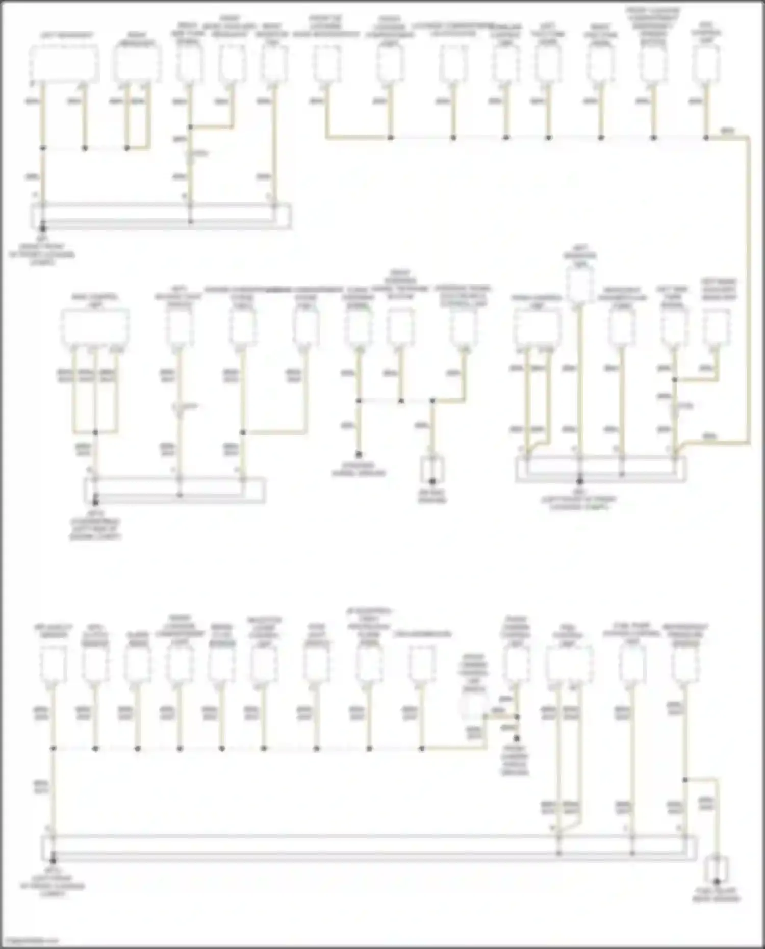 Cayman GT4 Porsche 982 (2019-2024): Ground distribution circuit (1 of 5)