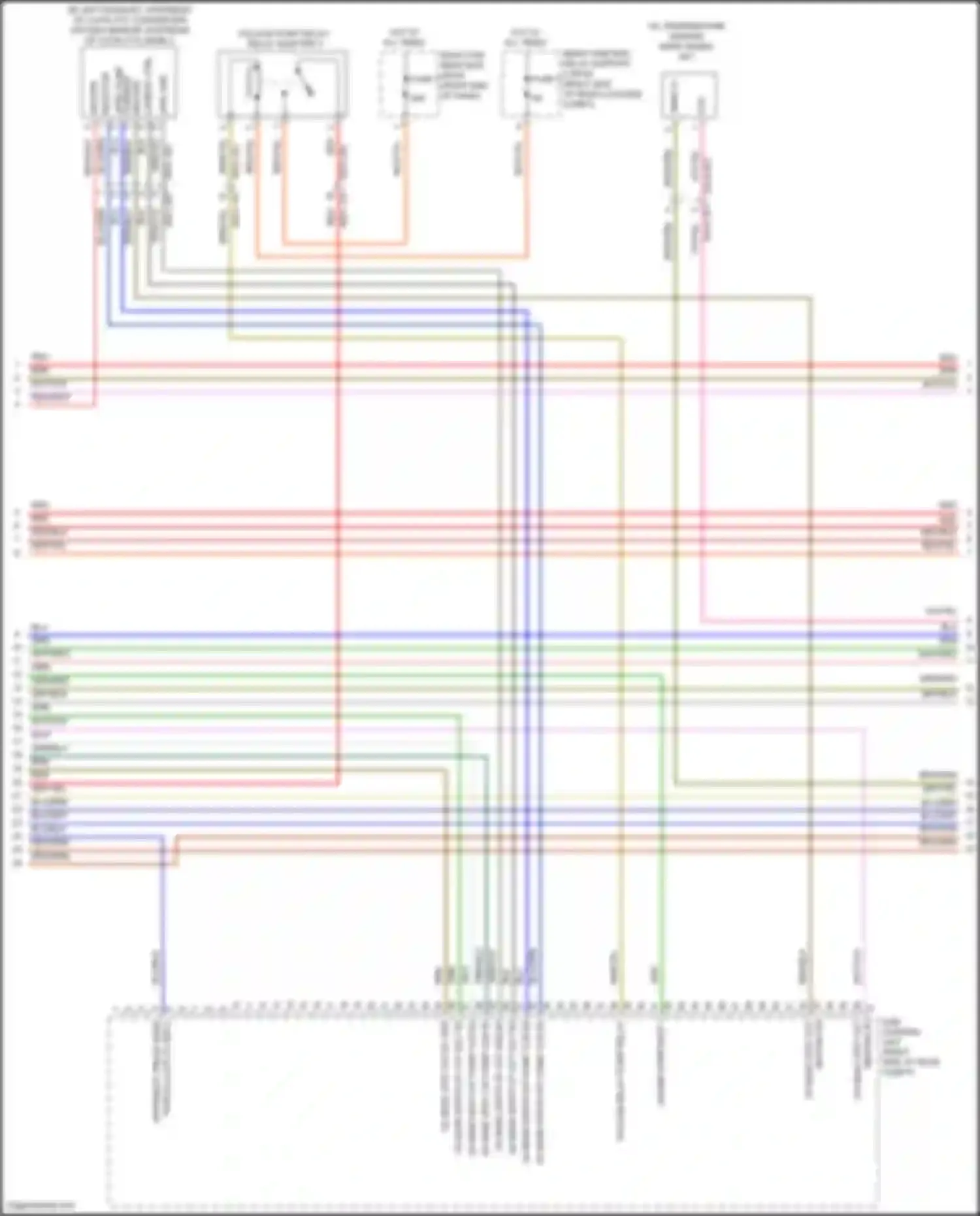 Wiring diagram blk for Porsche Cayman GT4 982 (2019-2024) (90 of 91)