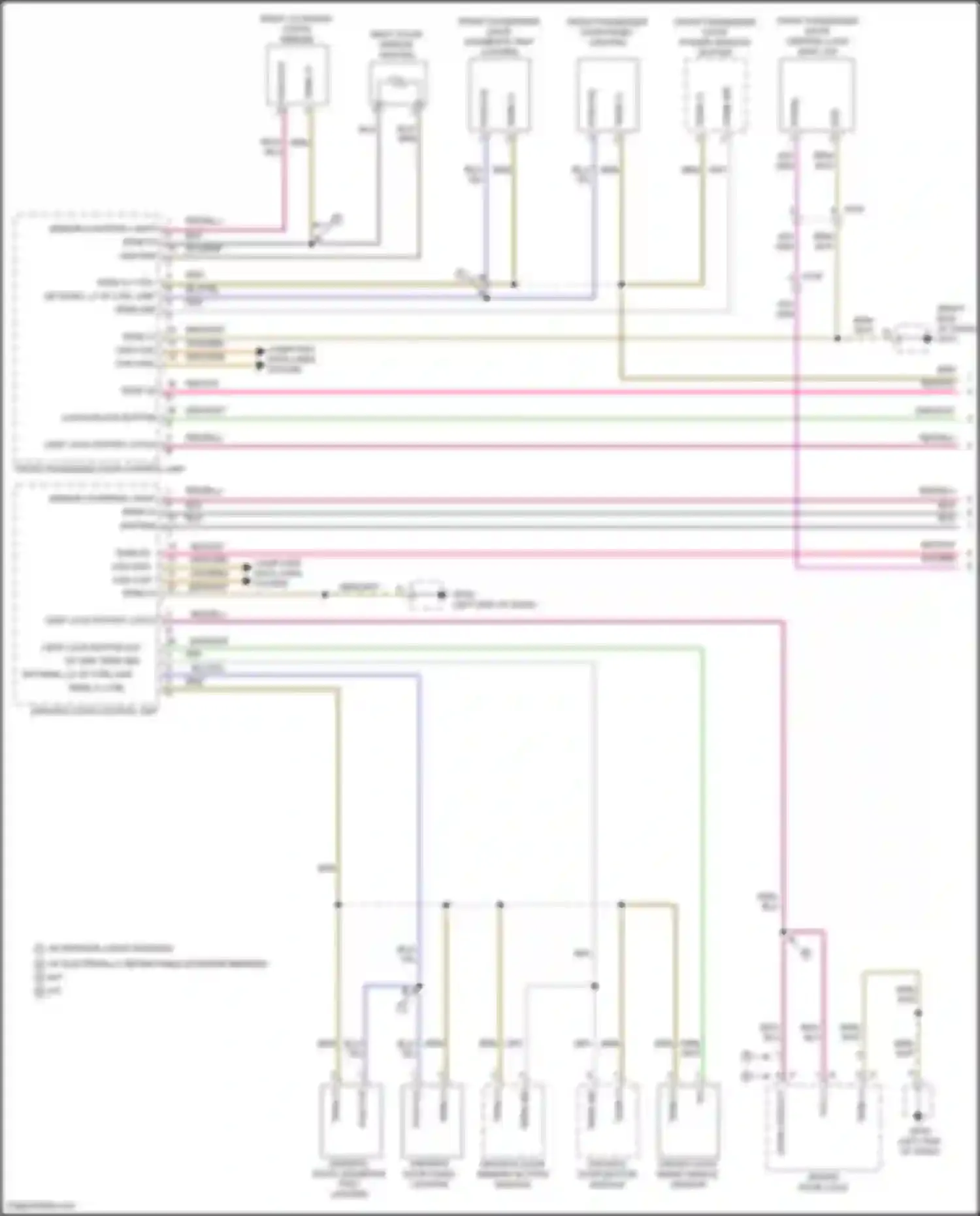 Wiring diagram blk for Porsche Cayman GT4 982 (2019-2024) (71 of 91)