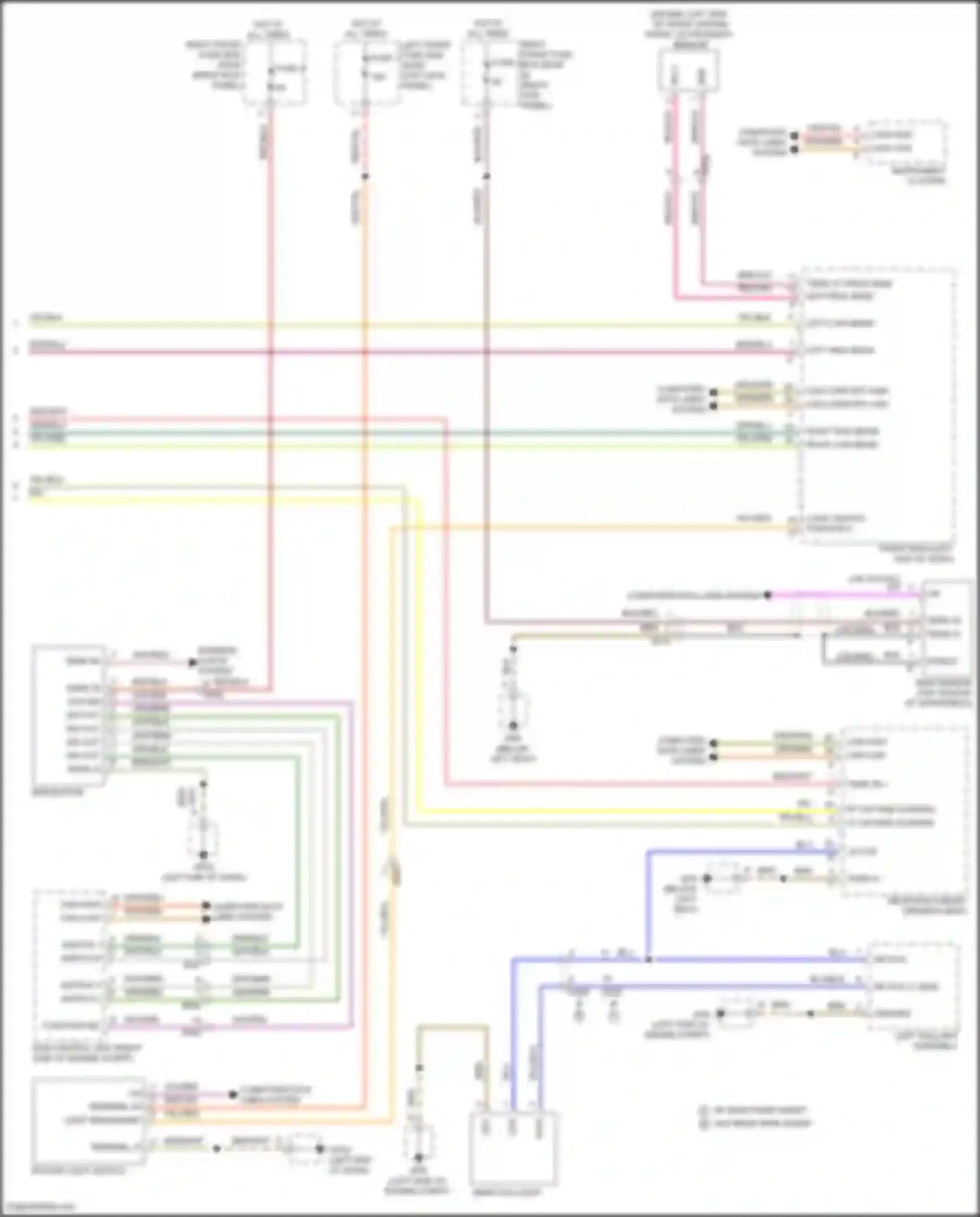 Wiring diagram blk for Porsche Cayman GT4 982 (2019-2024) (55 of 91)