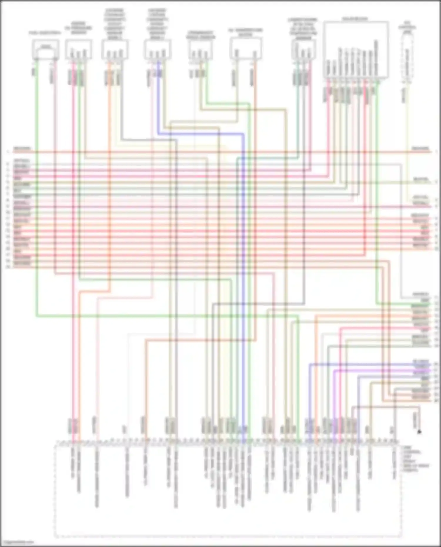 Wiring diagram blk for Porsche Cayman GT4 982 (2019-2024) (88 of 91)